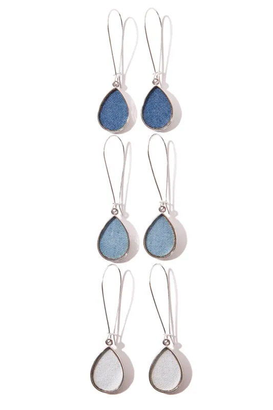 Oval Earring 3 Set Collection sold by YMI