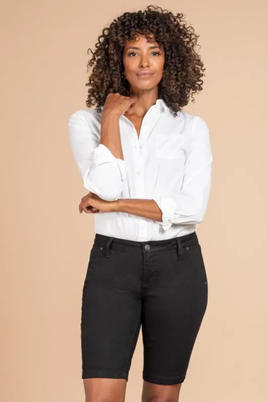 Women's Modern Mid Rise Bermuda sold by YMI