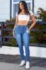 Women's Sustainable Curvy Fit Skinny Jeans sold by YMI
