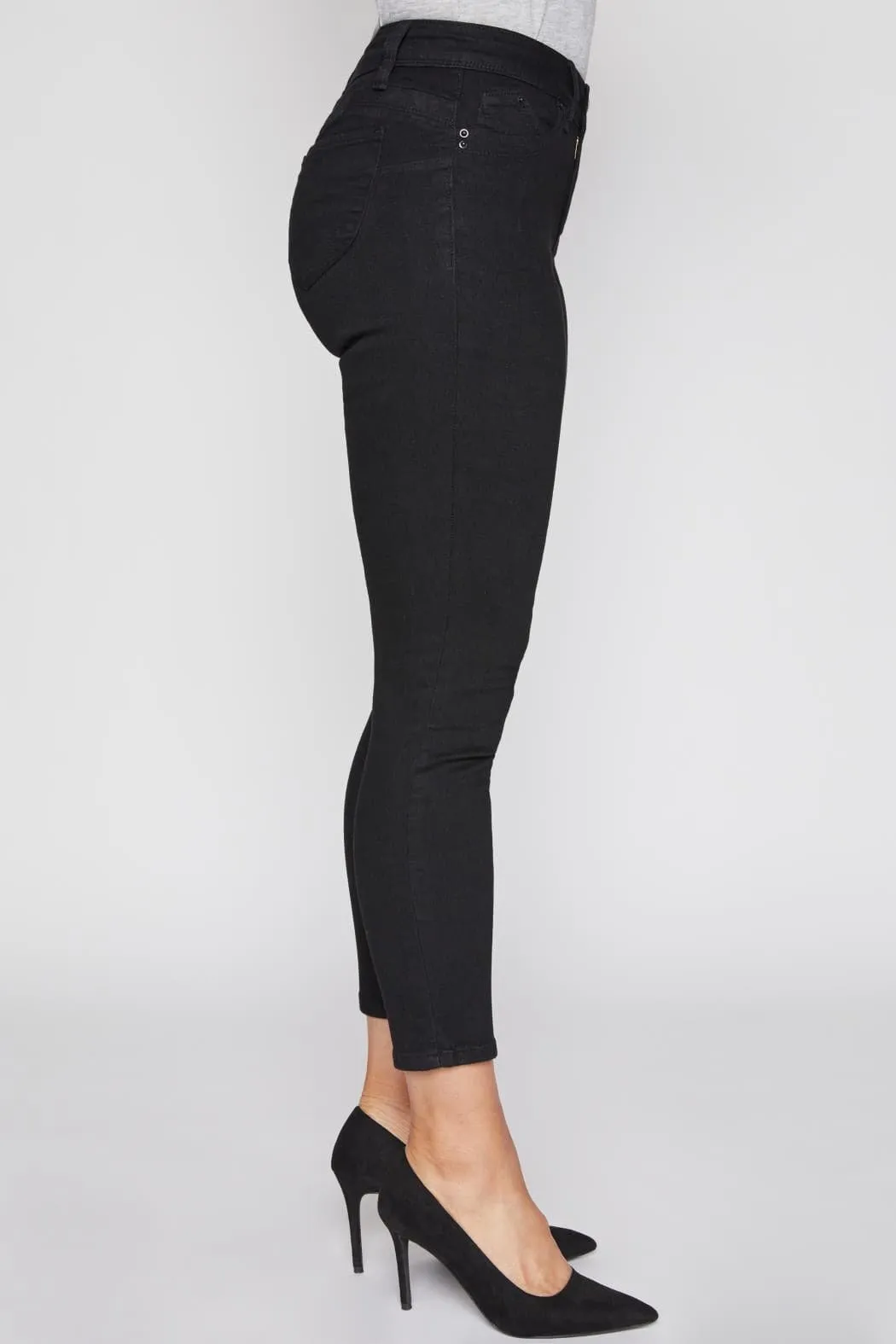 Women's Petite WannaBettaButt Skinny Jean sold by YMI product image thumbnail 3