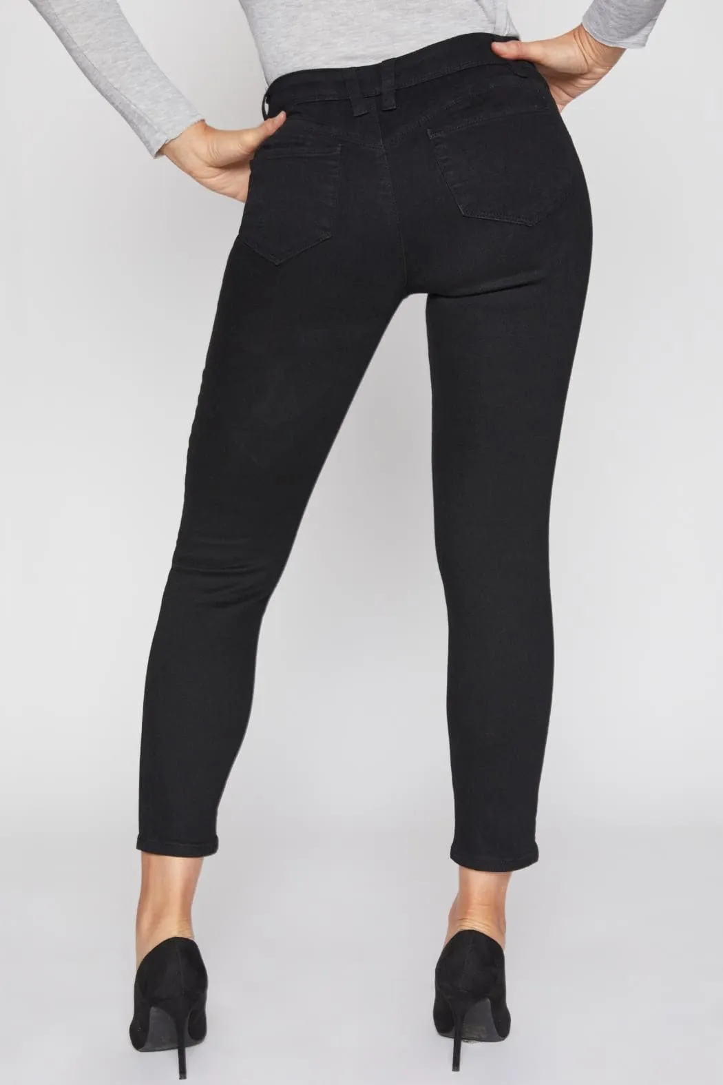 Women's Petite WannaBettaButt Skinny Jean sold by YMI product image thumbnail 4