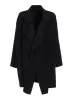 WASHER WOOL GABARDINE FLAME DOUBLE DRAPE COAT sold by Yohji Yamamoto