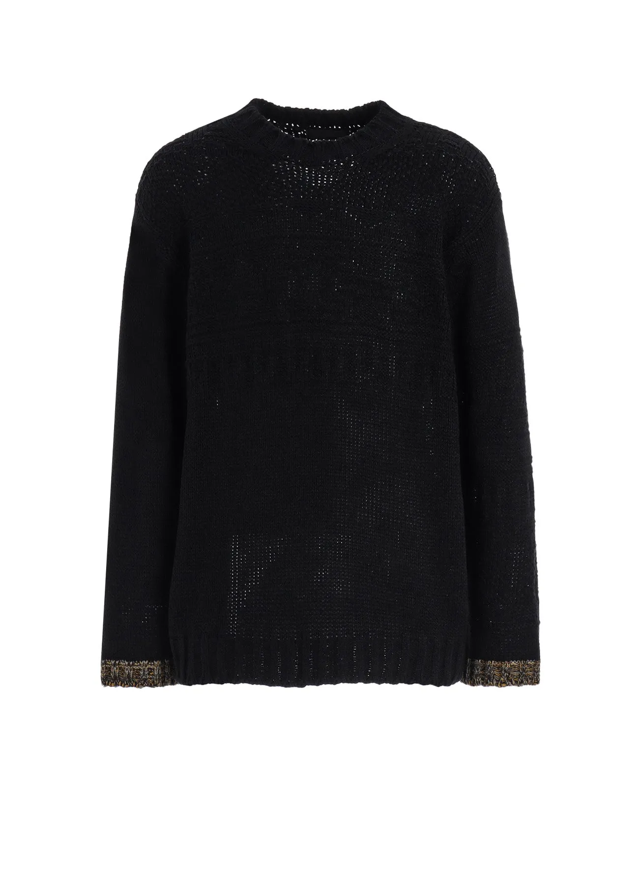 BULKY WOOL LYNX PULLOVER KNIT sold by Yohji Yamamoto