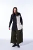 COTTON TWILL SHIRT WITH STRIPED PLEATED FABRIC sold by Yohji Yamamoto