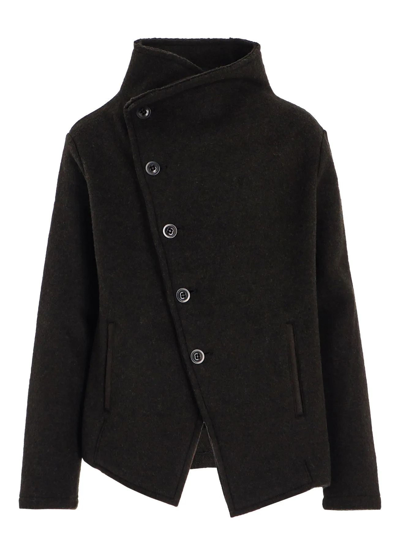 DOUBLE FRENCHTERRY FIVE BUTTON T sold by Yohji Yamamoto product image thumbnail 2