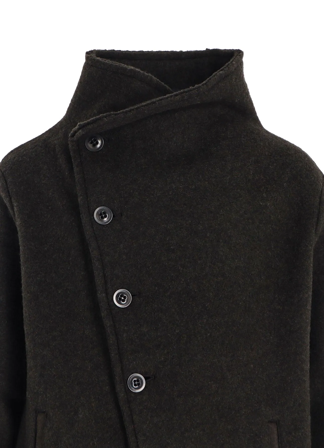 DOUBLE FRENCHTERRY FIVE BUTTON T sold by Yohji Yamamoto product image thumbnail 5