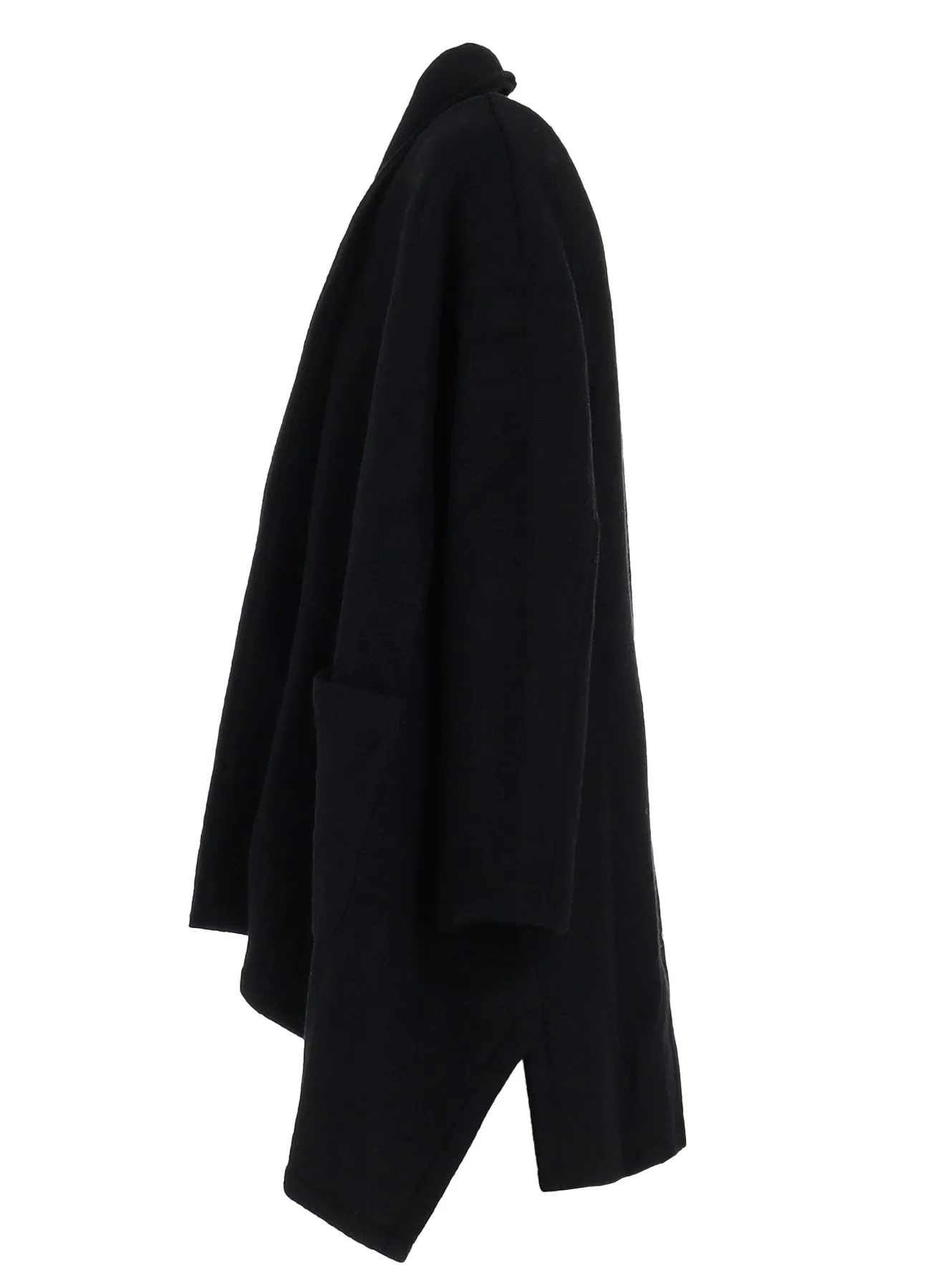 DOUBLE FRENCHTERRY FRONT DRAPE CARDIGAN sold by Yohji Yamamoto product image thumbnail 3