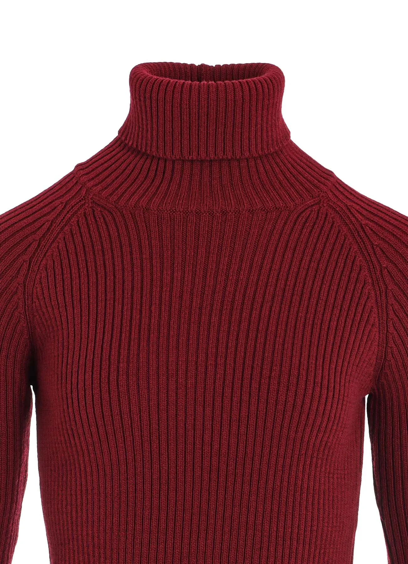 RIB HIGH NECK RAGLAN PULLOVER sold by Yohji Yamamoto product image thumbnail 5