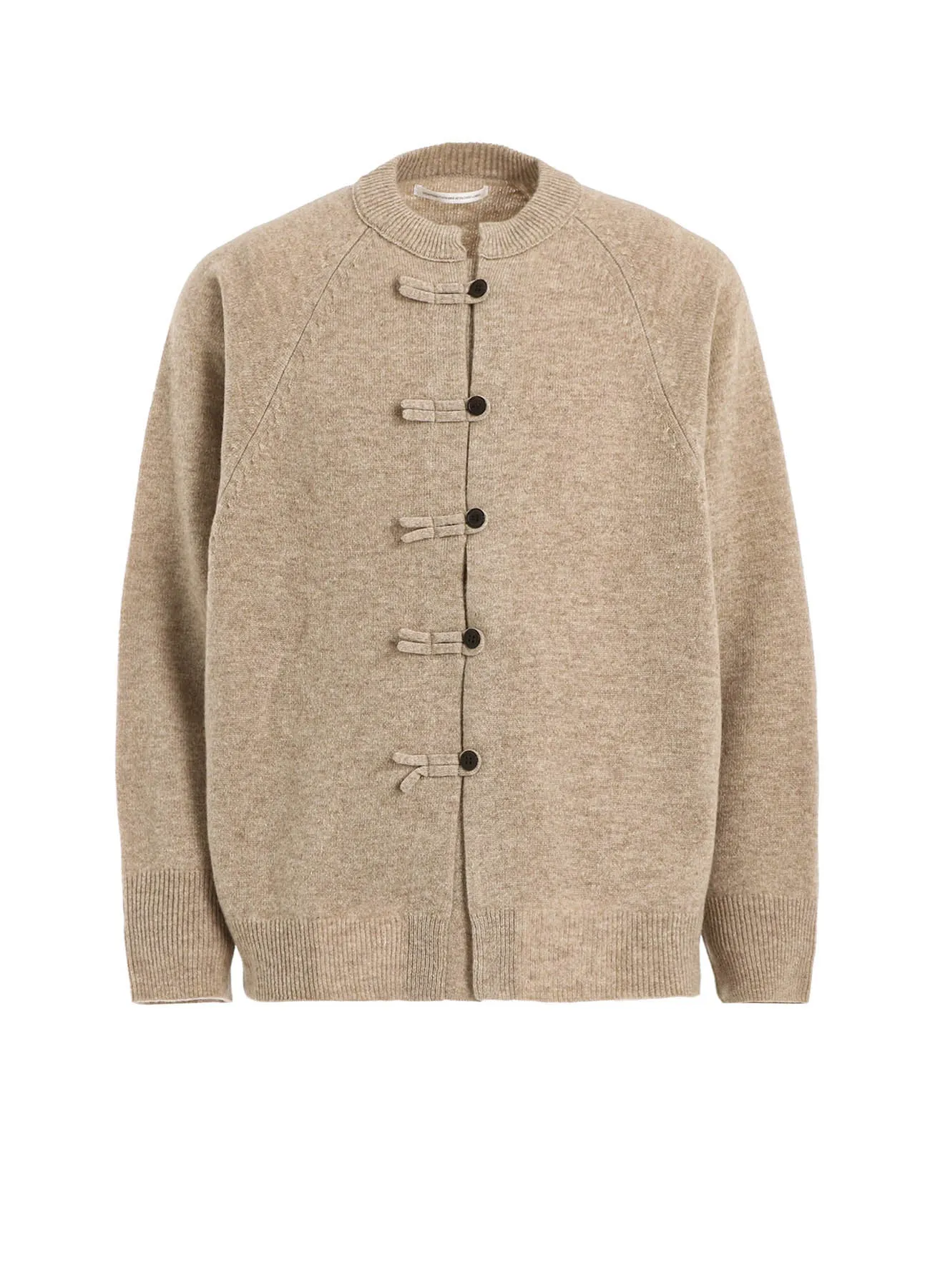 LAMB WOOL JERSEY CHINA BUTTON CARDIGAN sold by Yohji Yamamoto