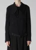 STRETCH FLANNEL BIKER JACKET sold by Yohji Yamamoto
