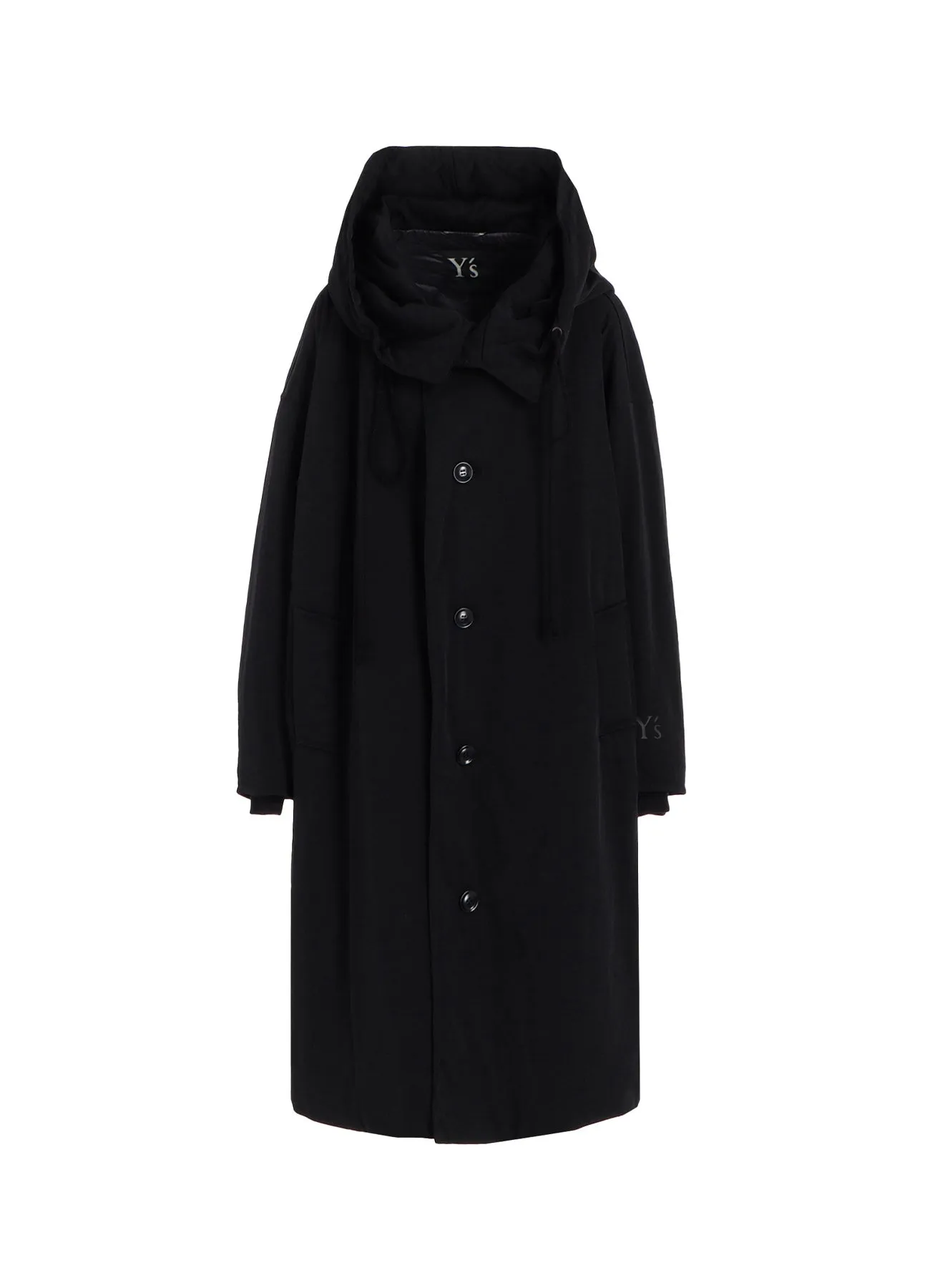 NY/ CHINO CLOTH HOODIE COAT sold by Yohji Yamamoto