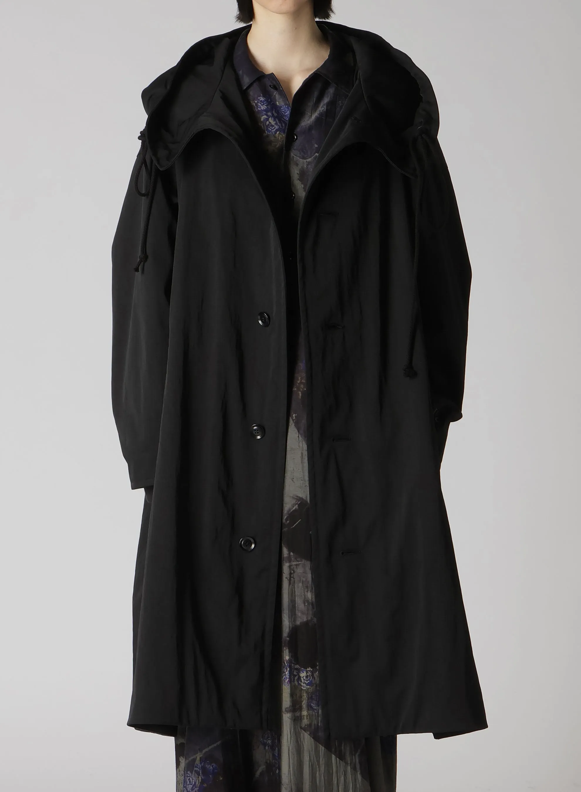 NY/ CHINO CLOTH HOODIE COAT sold by Yohji Yamamoto product image thumbnail 5