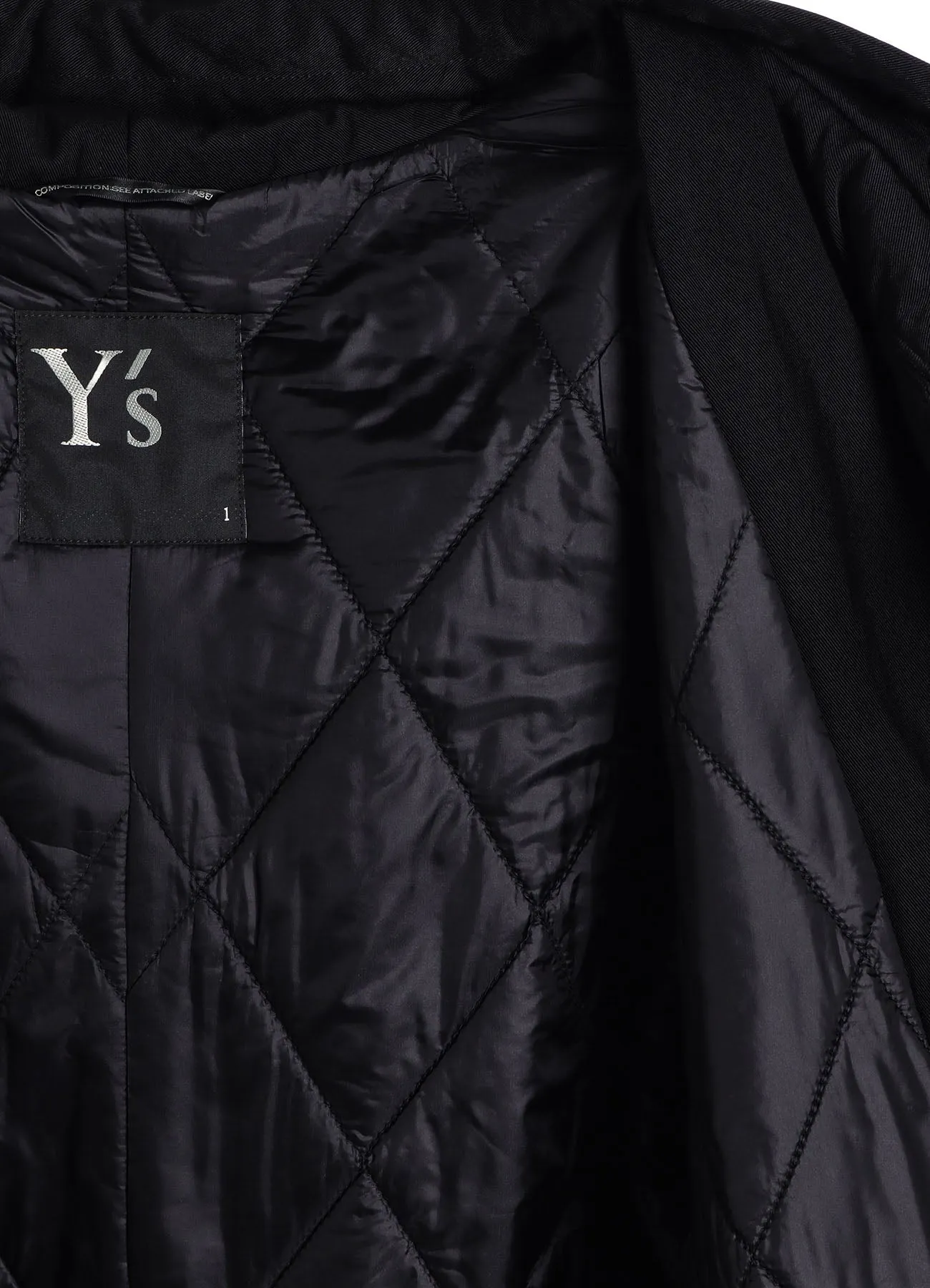 NY/ CHINO CLOTH HOODIE COAT sold by Yohji Yamamoto product image thumbnail 4