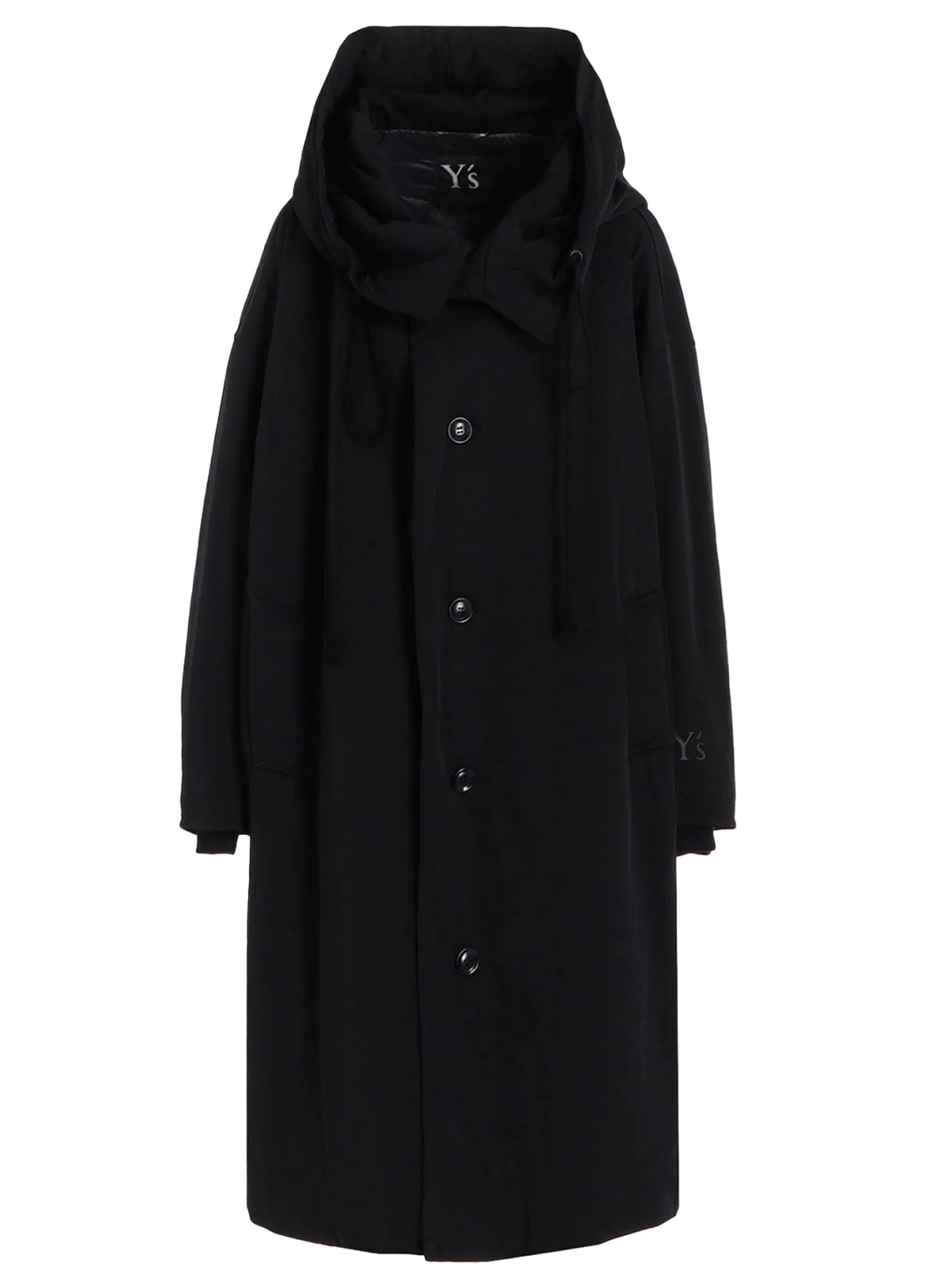 NY/ CHINO CLOTH HOODIE COAT sold by Yohji Yamamoto product image thumbnail 2