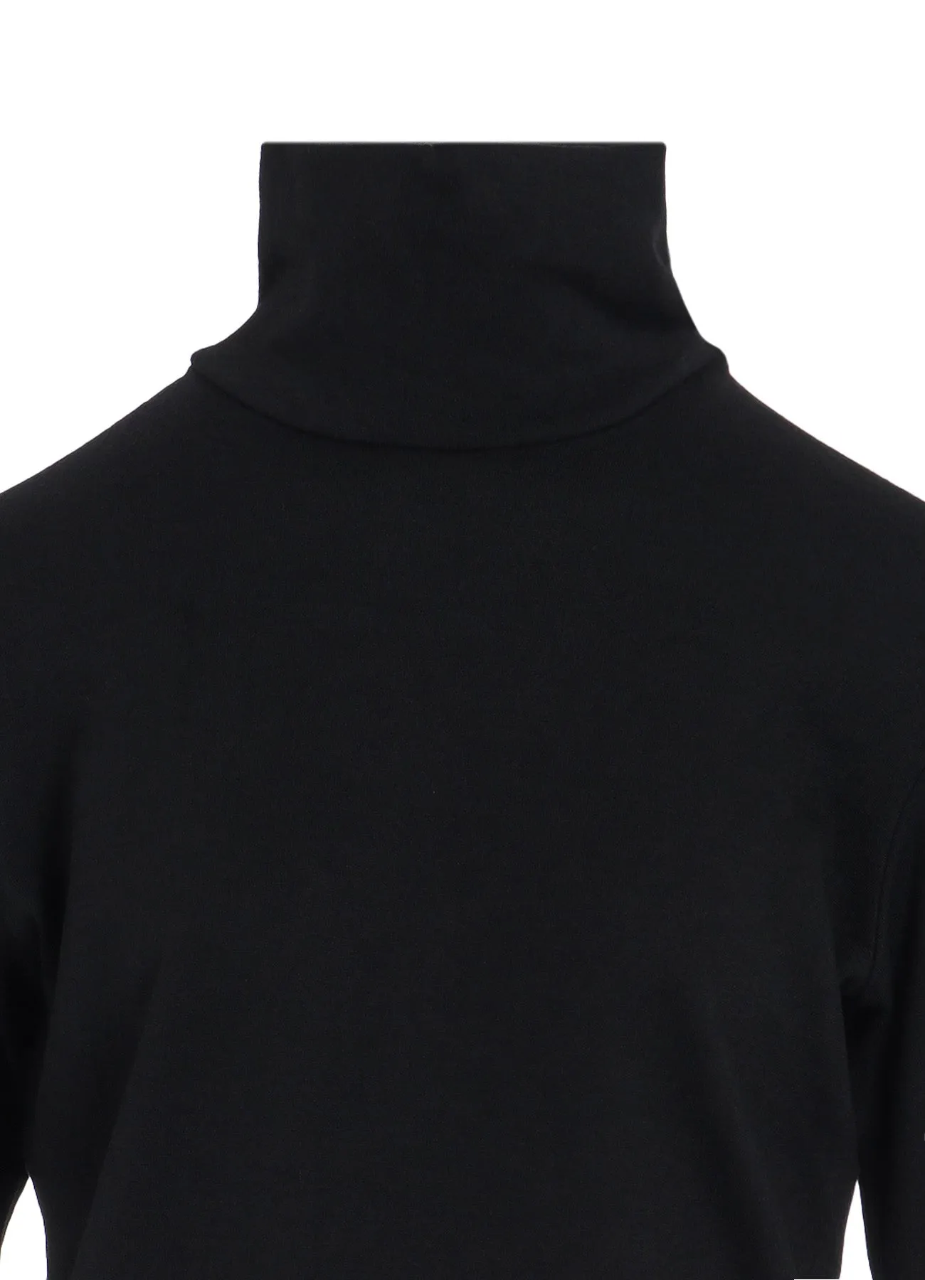 WOOL JERSEY HIGH NECK PULLOVER WITH POCKET sold by Yohji Yamamoto product image thumbnail 5