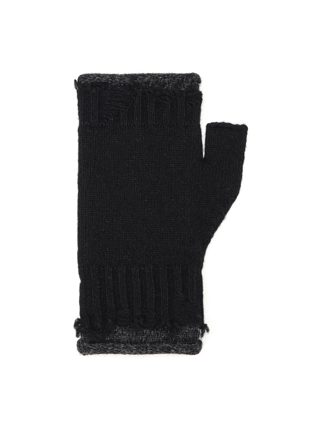 MILANO LAMB DAMAGED FINGERLESS GLOVES sold by Yohji Yamamoto product image thumbnail 4