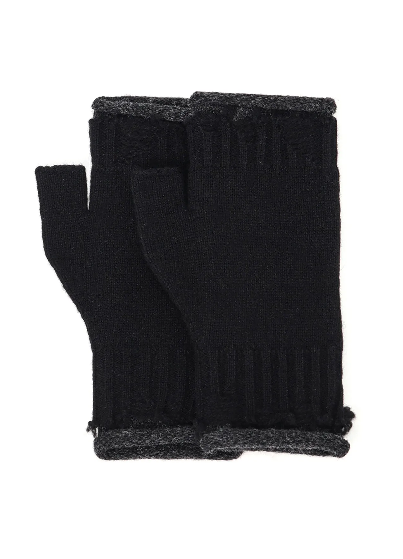 MILANO LAMB DAMAGED FINGERLESS GLOVES sold by Yohji Yamamoto product image thumbnail 2