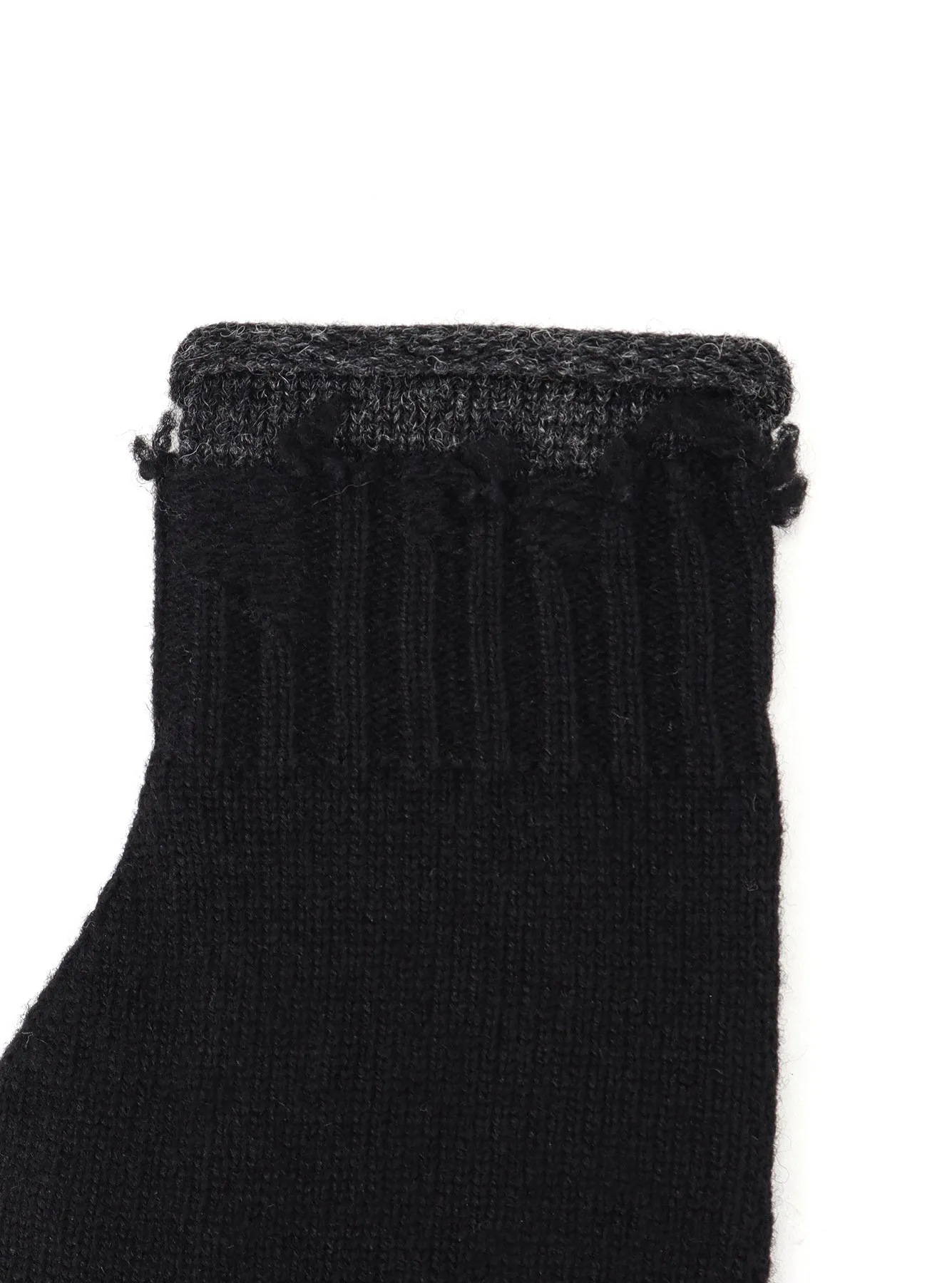 MILANO LAMB DAMAGED FINGERLESS GLOVES sold by Yohji Yamamoto product image thumbnail 5