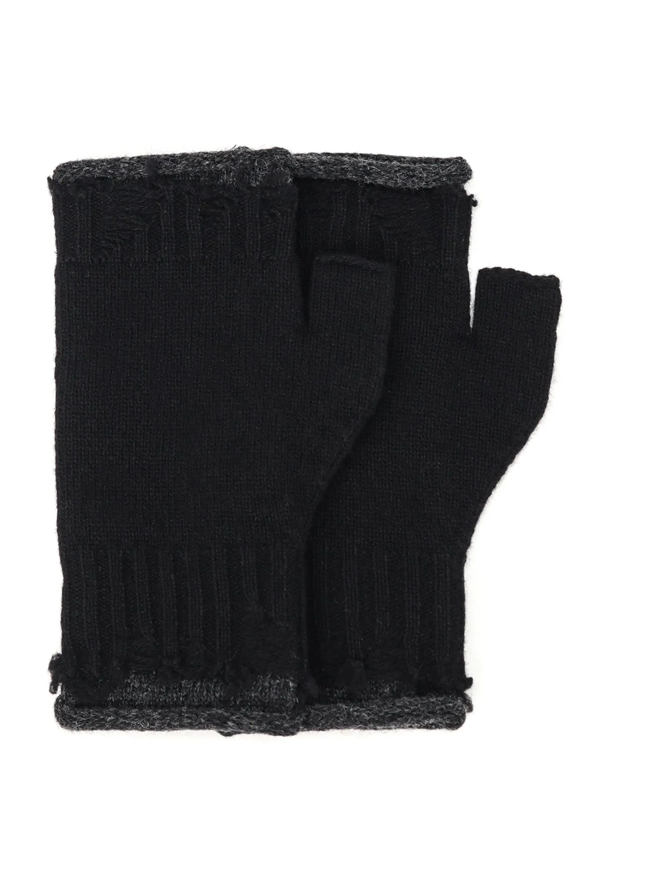MILANO LAMB DAMAGED FINGERLESS GLOVES sold by Yohji Yamamoto product image thumbnail 3