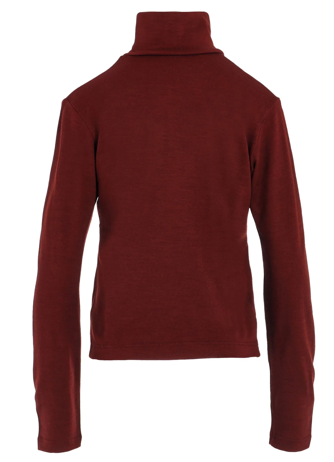 WOOL JERSEY HIGH NECK PULLOVER WITH POCKET sold by Yohji Yamamoto product image thumbnail 3