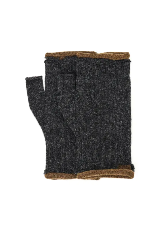 Yohji Yamamoto MILANO LAMB DAMAGED FINGERLESS GLOVES | Parallel