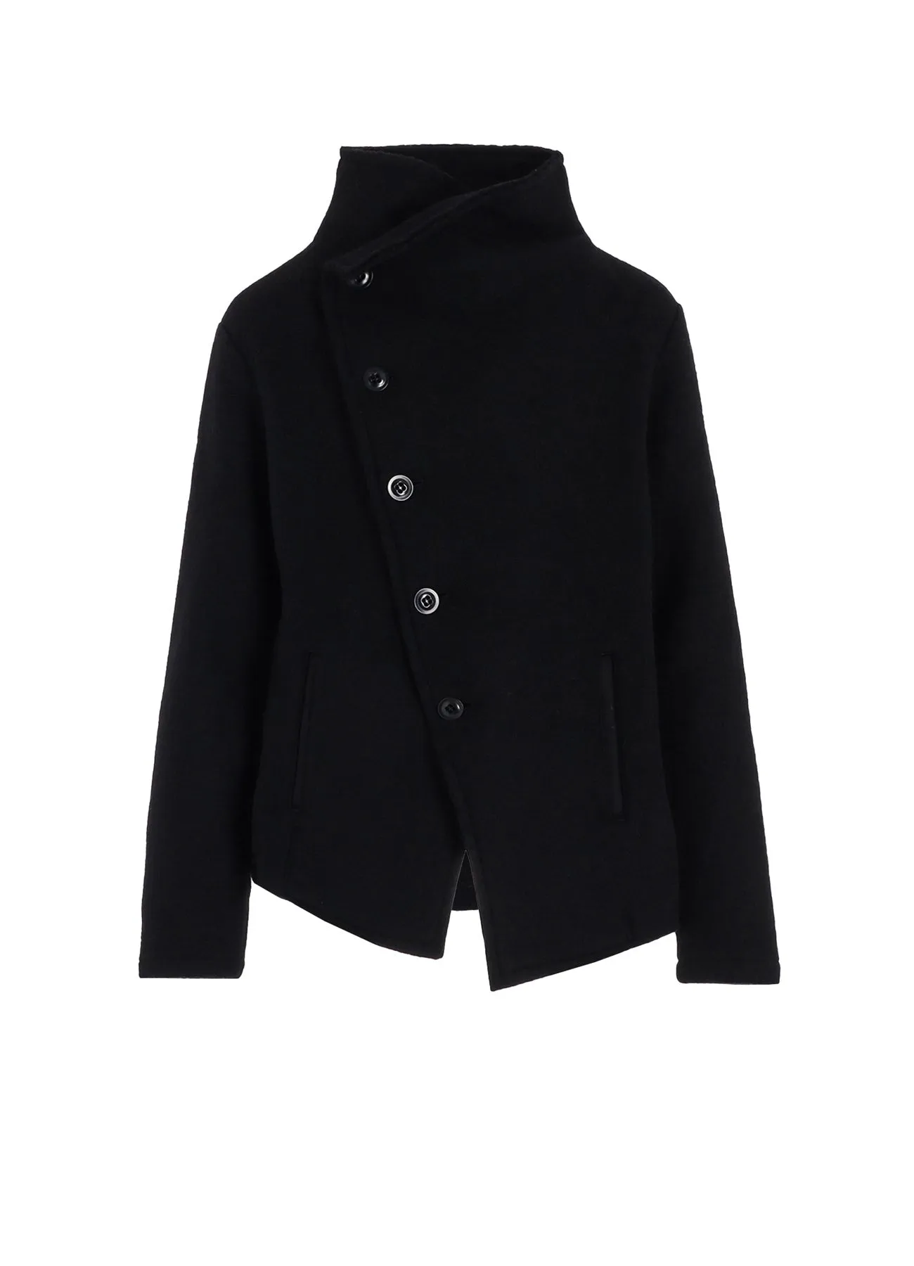 DOUBLE FRENCHTERRY FIVE BUTTON T sold by Yohji Yamamoto