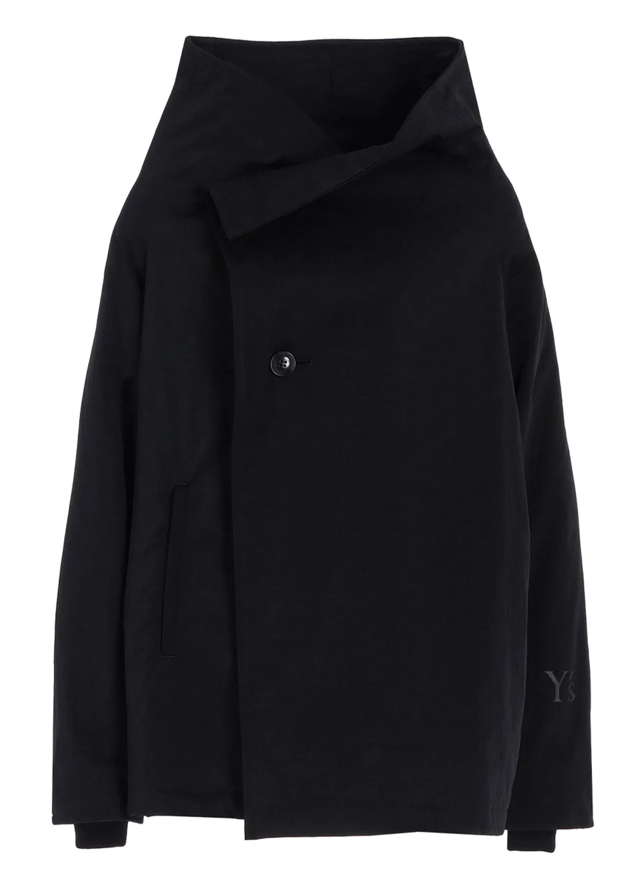 NY/ CHINO CLOTH WRAP COAT sold by Yohji Yamamoto product image thumbnail 2