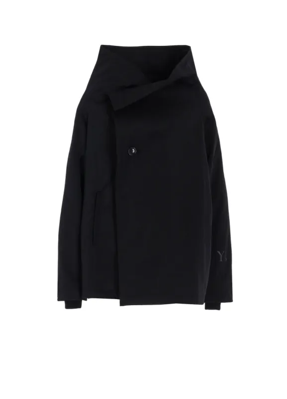 NY/ CHINO CLOTH WRAP COAT sold by Yohji Yamamoto