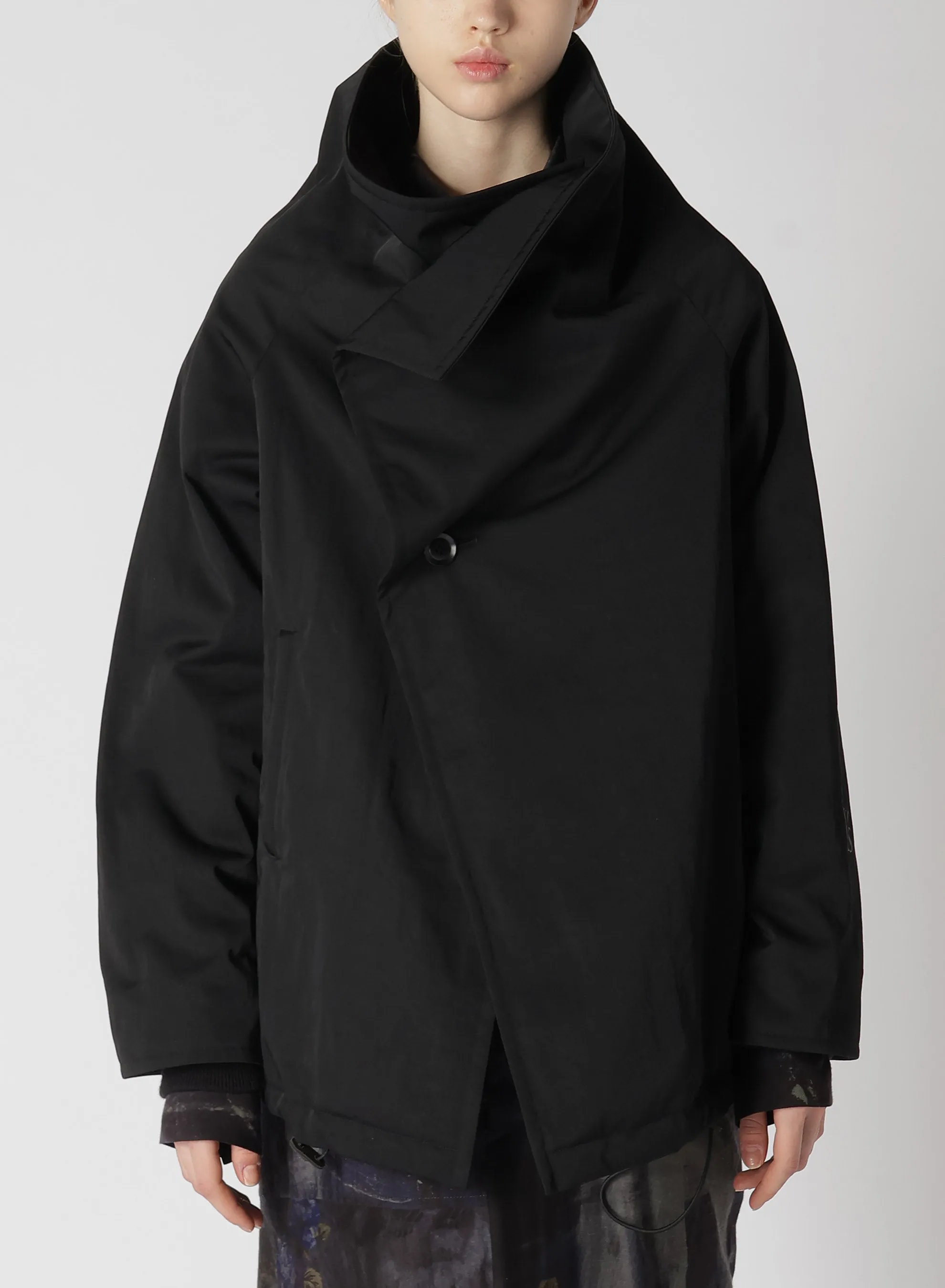 NY/ CHINO CLOTH WRAP COAT sold by Yohji Yamamoto product image thumbnail 5
