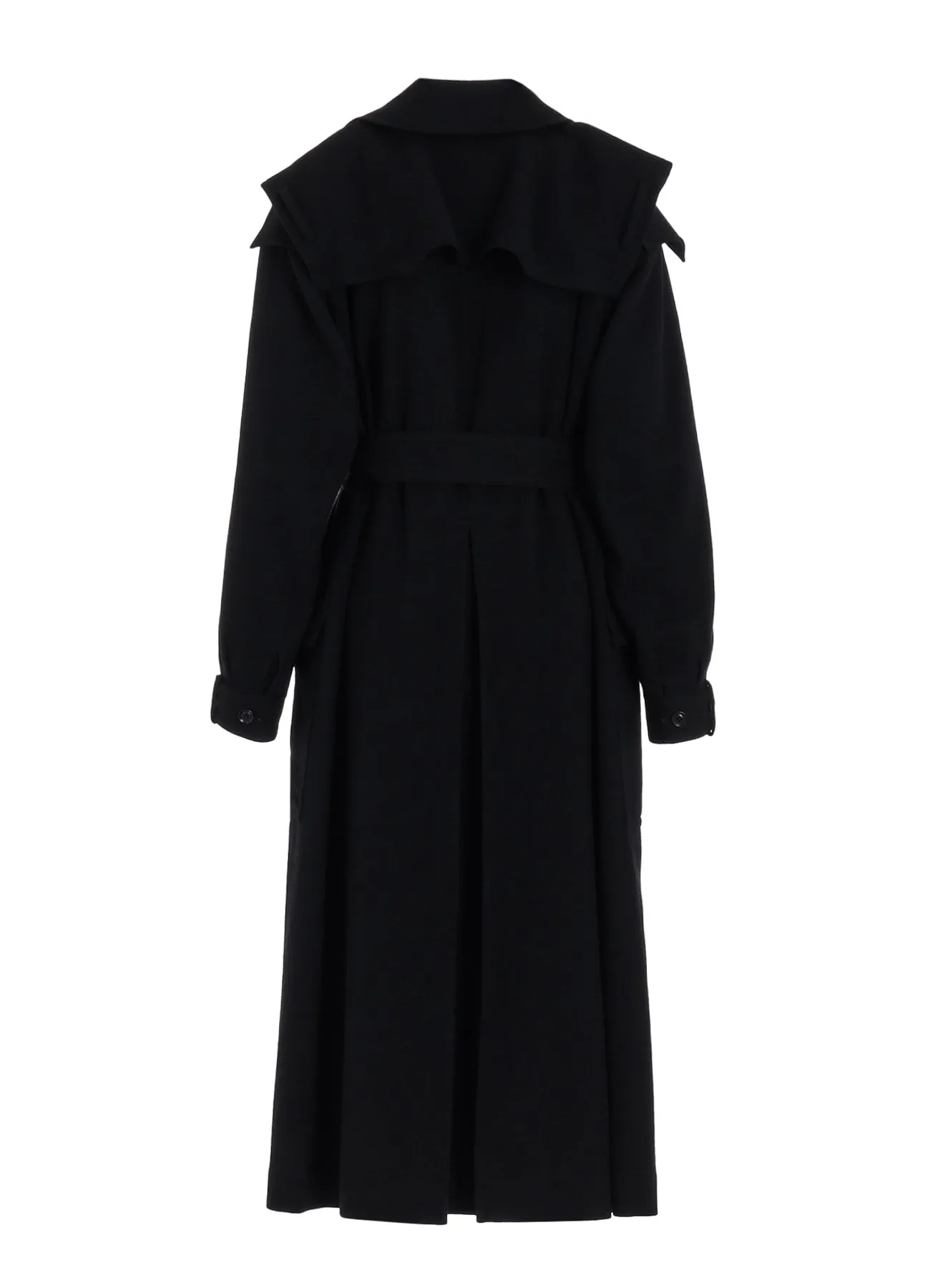 STRETCH FLANNEL TRENCH COAT sold by Yohji Yamamoto product image thumbnail 3