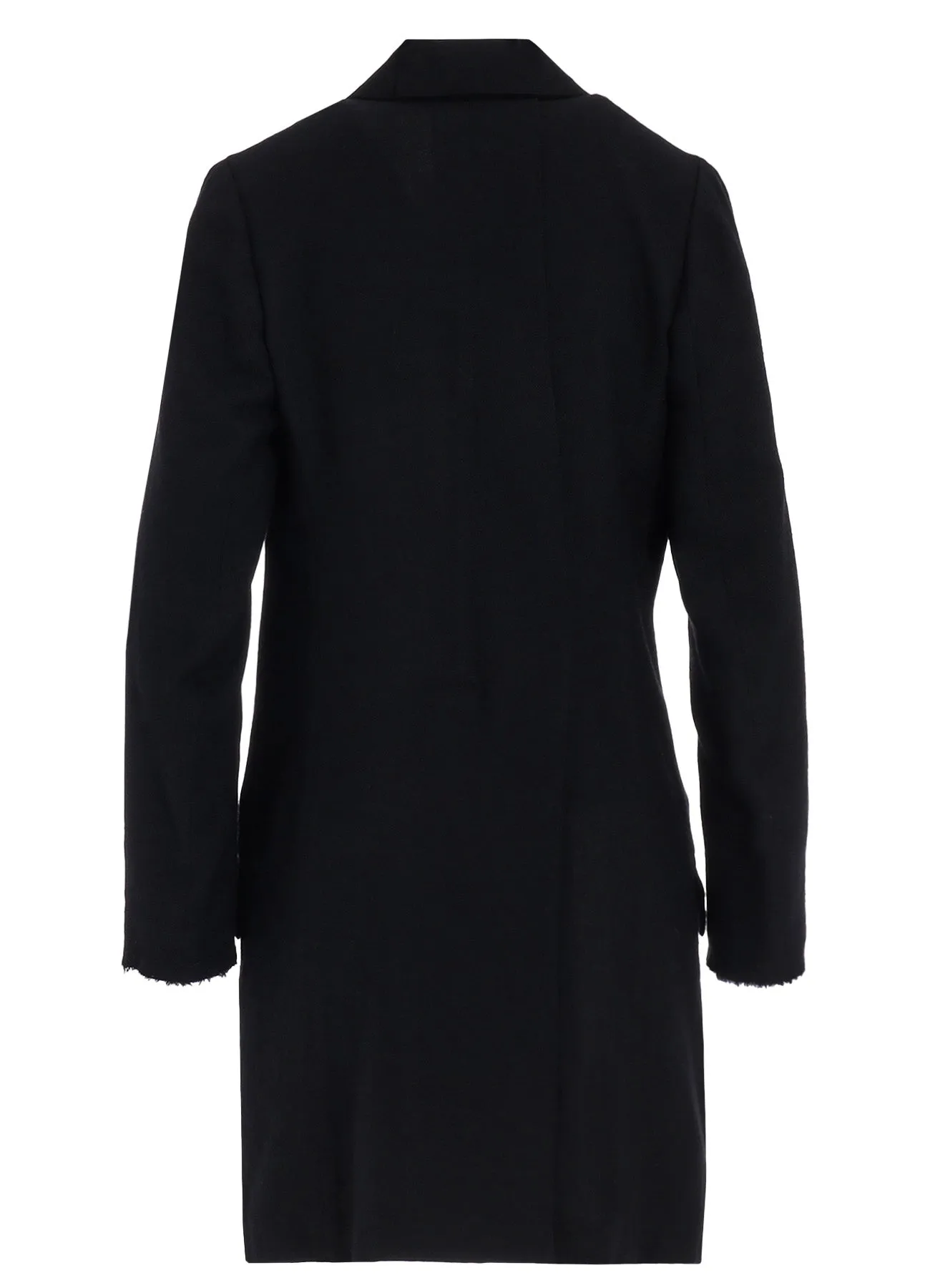 WOOL VIYELLA DOUBLE SLIT JACKET sold by Yohji Yamamoto product image thumbnail 3