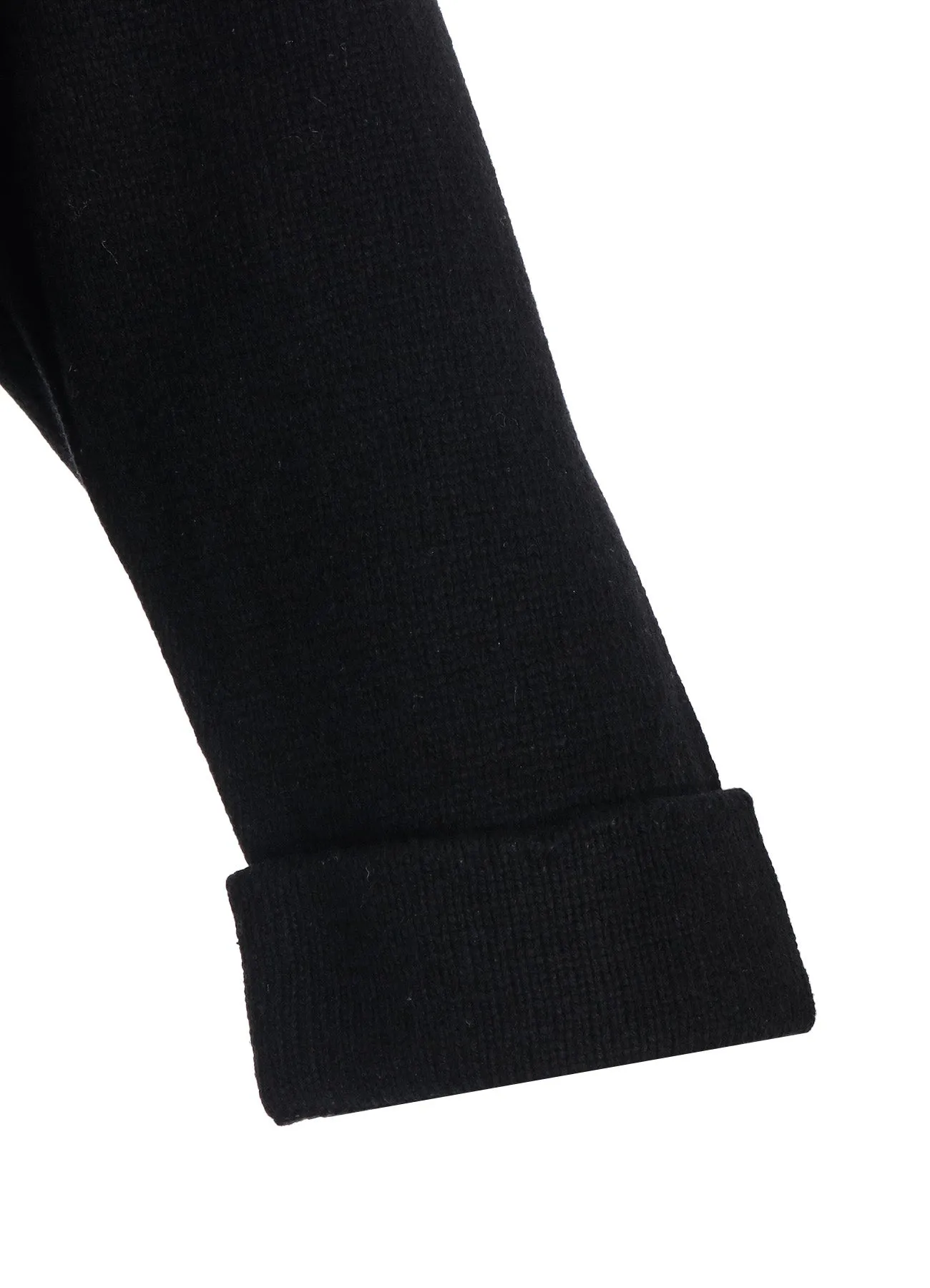 JERSEY FRINGE SHORT GOWN WITH SCARF sold by Yohji Yamamoto product image thumbnail 5