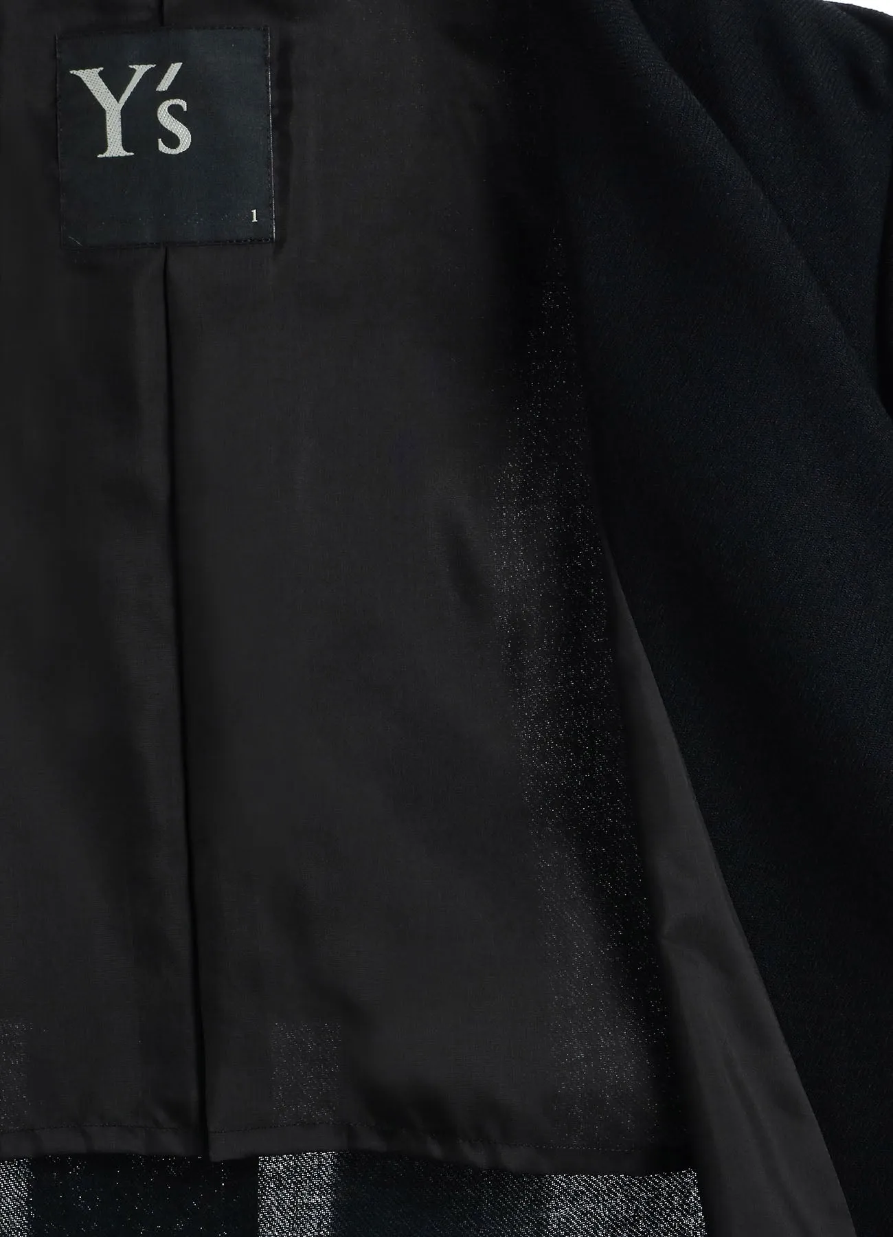 WOOL VIYELLA W FRONT LONG COAT sold by Yohji Yamamoto product image thumbnail 4