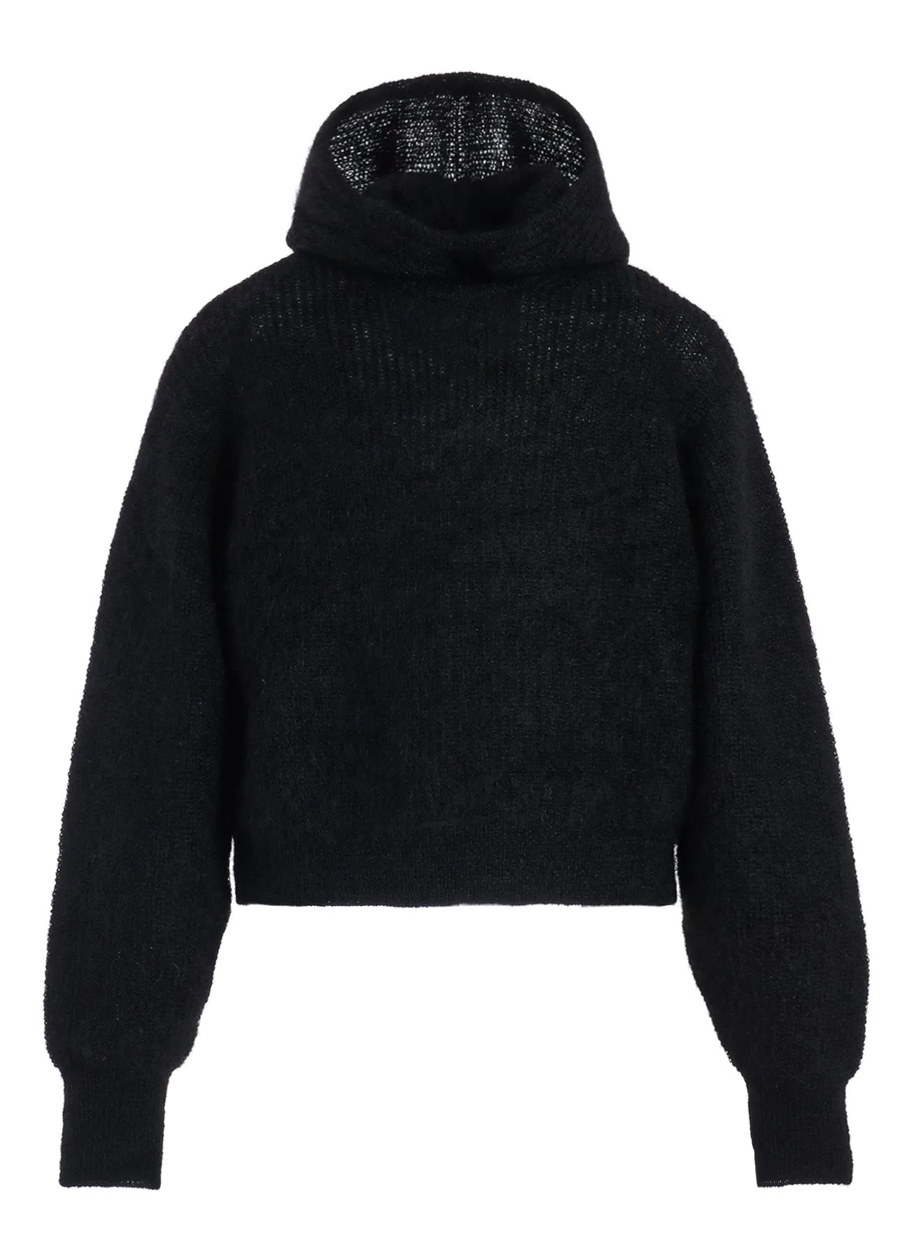 MOHAIR HOODIE PULLOVER sold by Yohji Yamamoto product image thumbnail 2