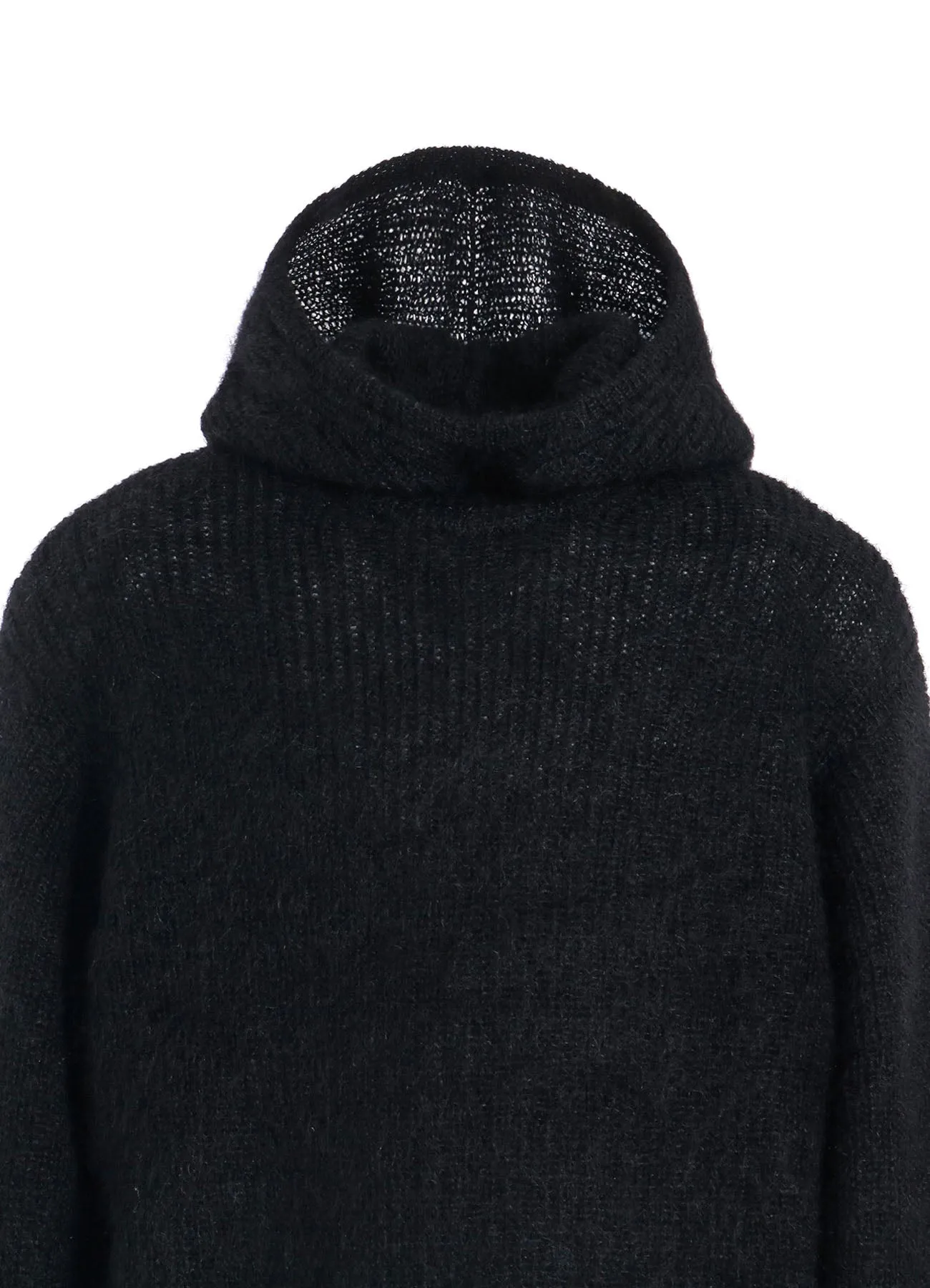 MOHAIR HOODIE PULLOVER sold by Yohji Yamamoto product image thumbnail 5