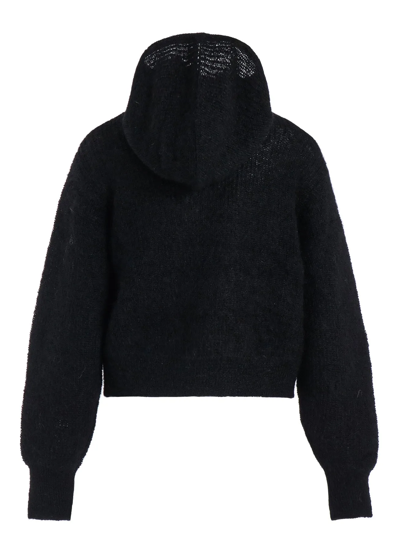 MOHAIR HOODIE PULLOVER sold by Yohji Yamamoto product image thumbnail 4