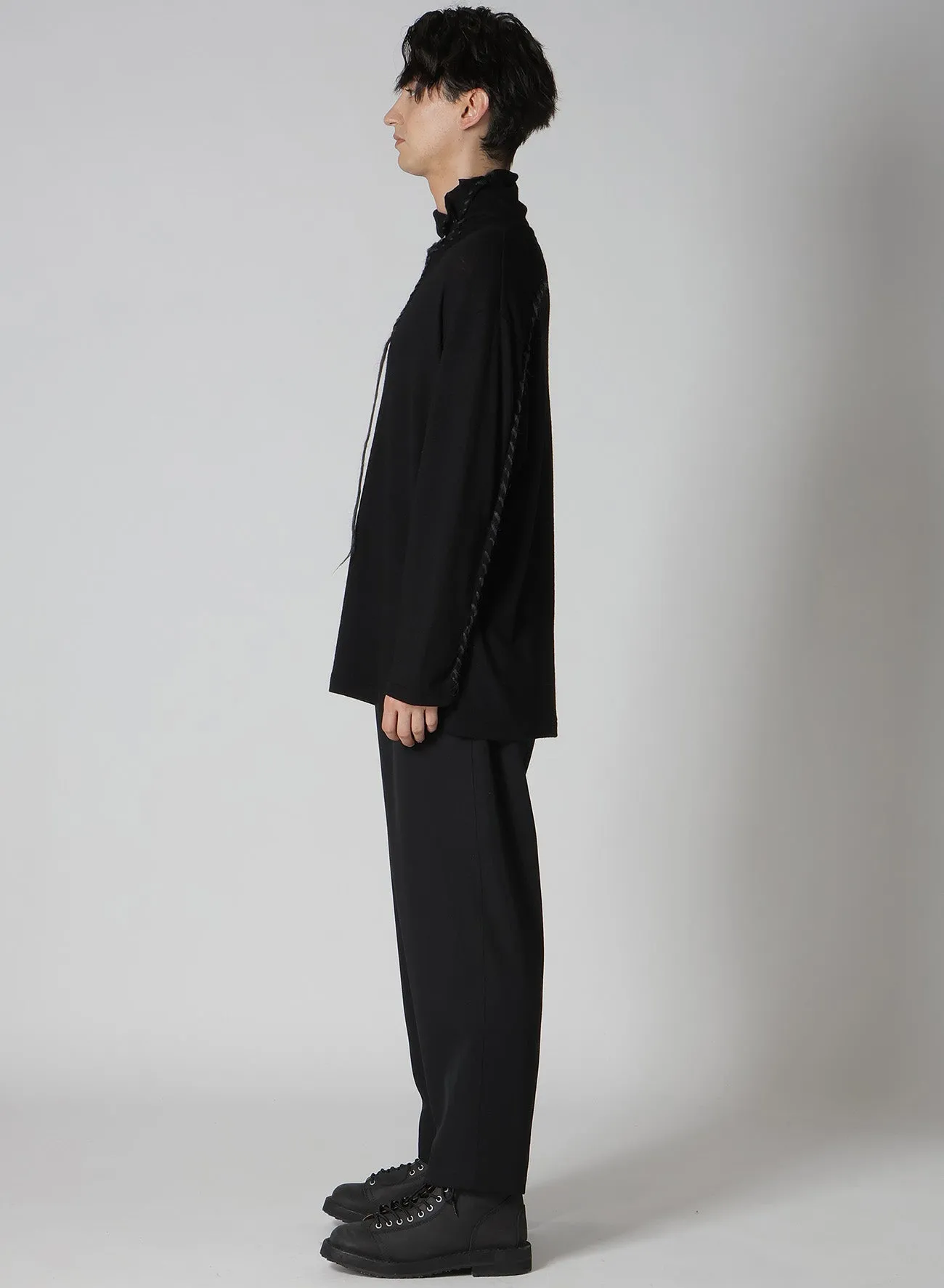 AIRY SPUN EMBRIODERY TURTLE LONG SLEEVE sold by Yohji Yamamoto product image thumbnail 5