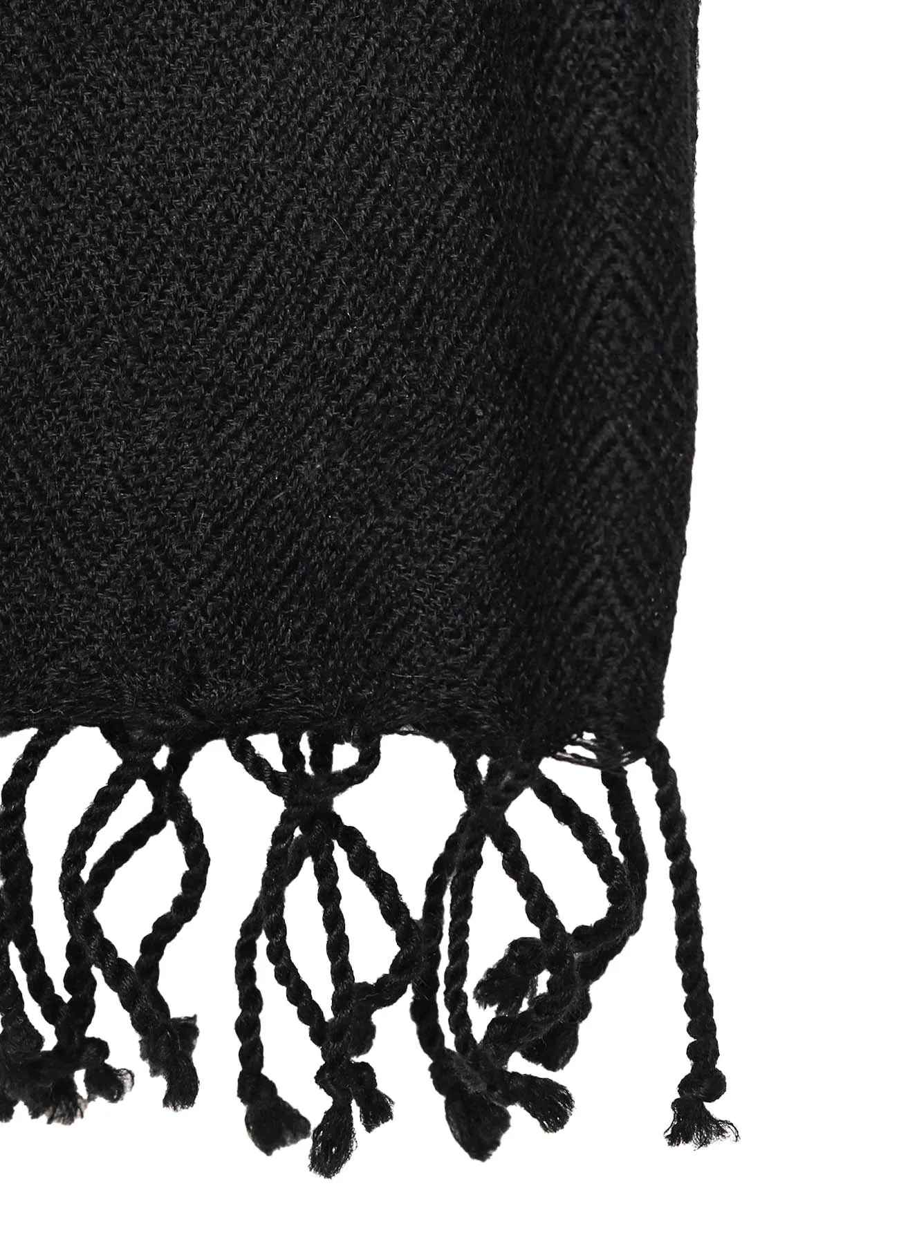 CASHMERE D JQ STRIPE SCARF sold by Yohji Yamamoto product image thumbnail 5