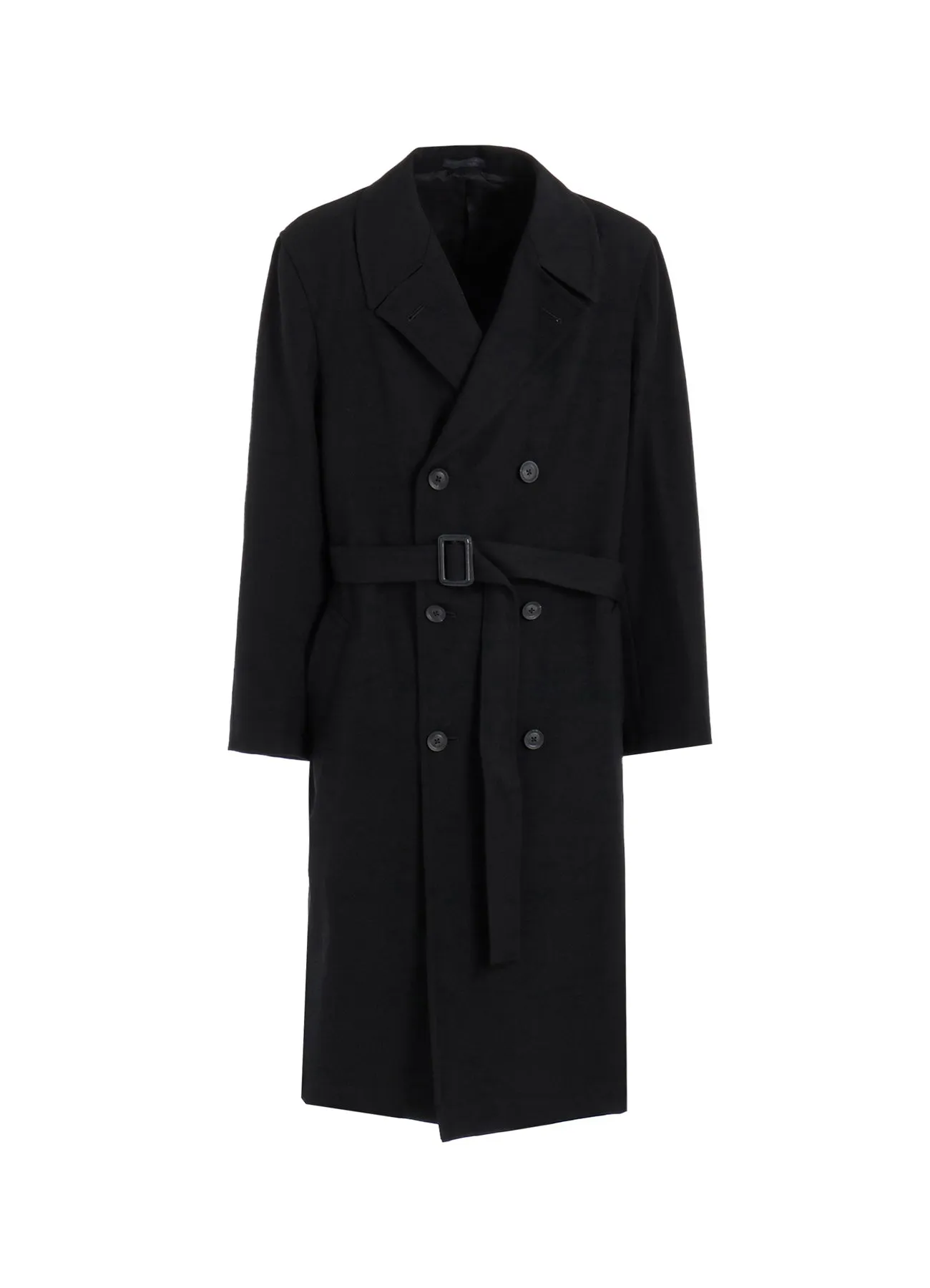 REGULATION ARMY GABARDINE 8BUTTON COAT sold by Yohji Yamamoto