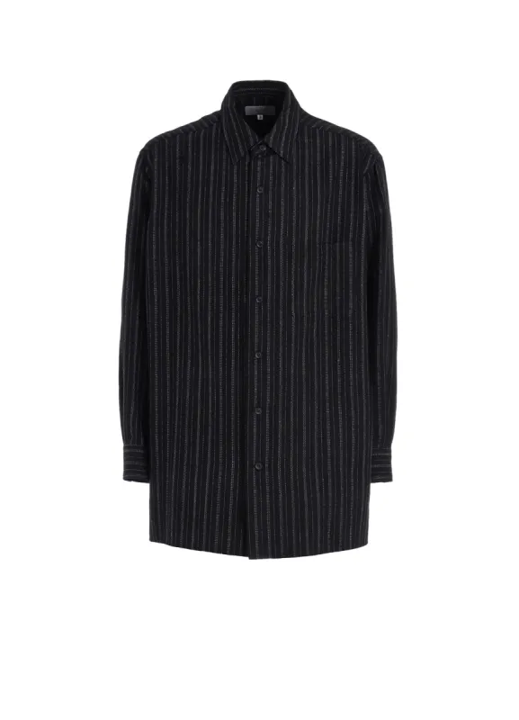 C/HERRINGBONE KHADI STANDARD BIG INNER BLOUSE sold by Yohji Yamamoto