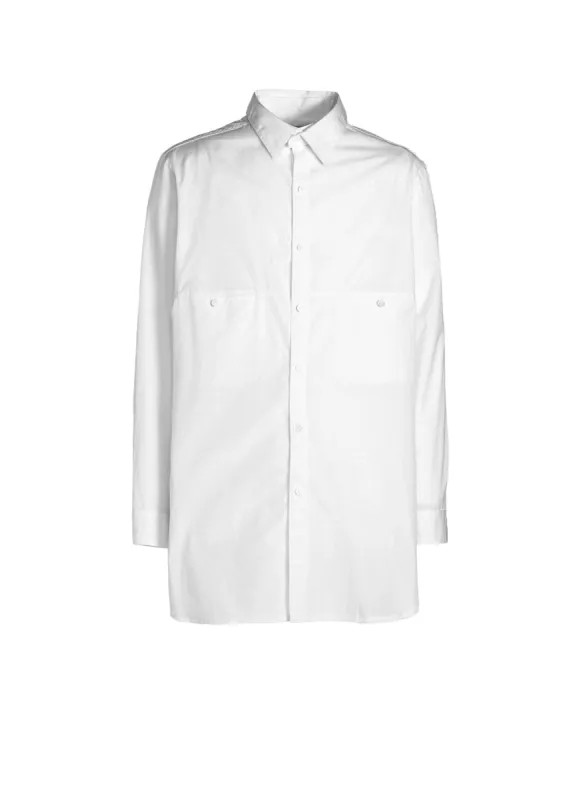 CHAIN STITCHING HEM FACING BLOUSE sold by Yohji Yamamoto