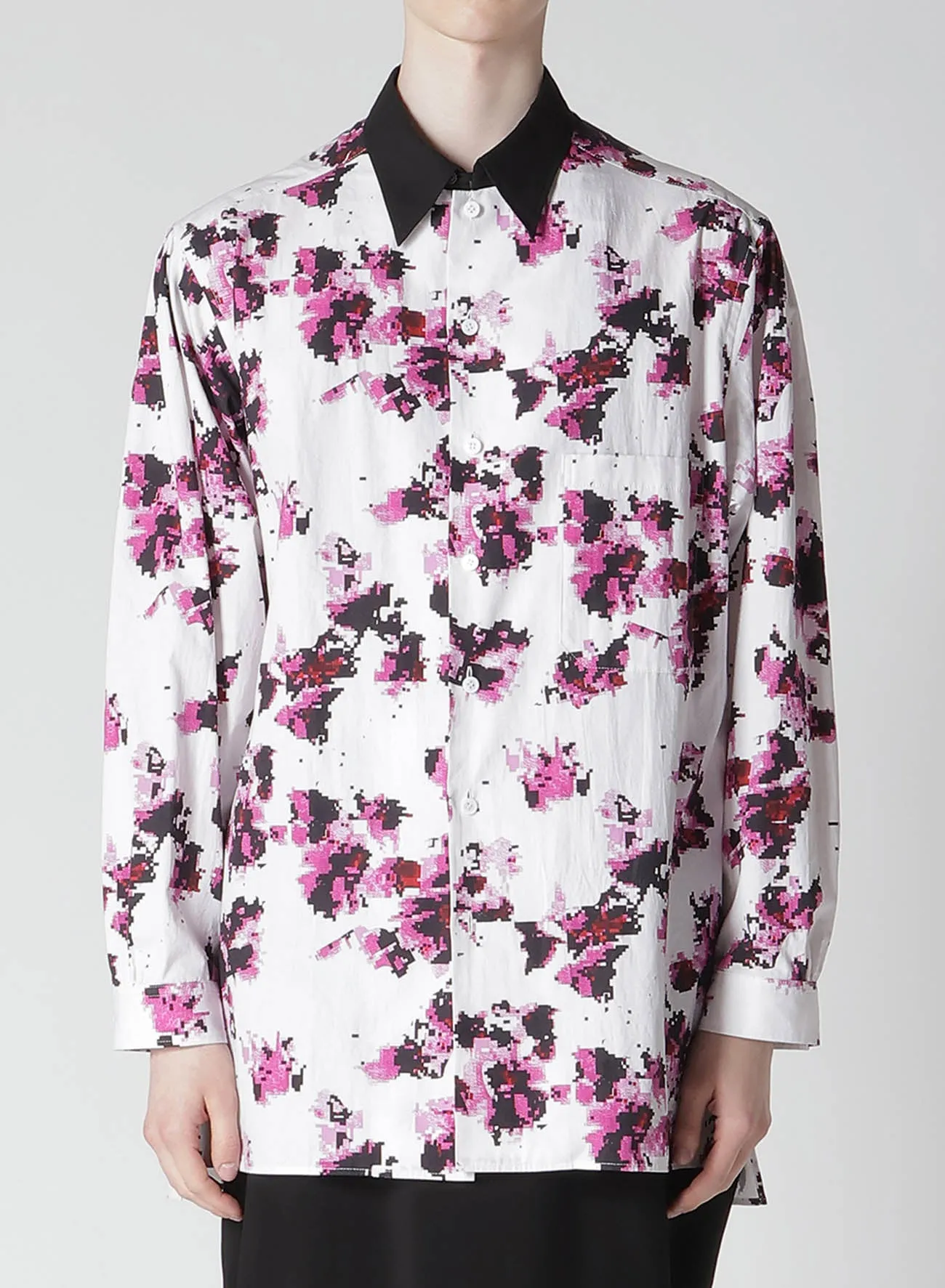BROAD FLOWER PT BIG BLOUSE sold by Yohji Yamamoto product image thumbnail 2
