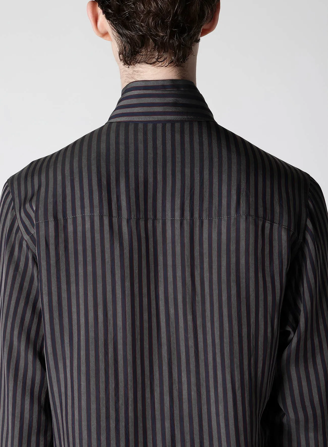 U-RIBBON SPARE COLLAR BLOUSE sold by Yohji Yamamoto product image thumbnail 4