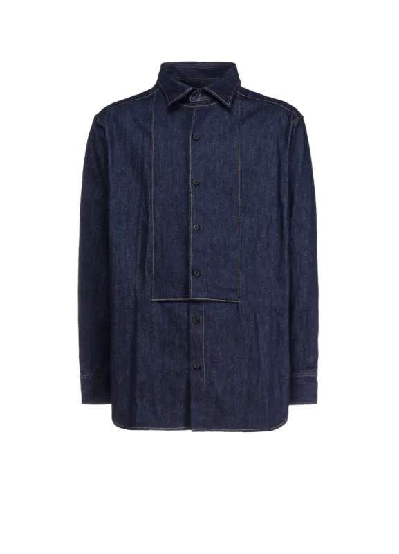 8OZ DENIM DOUBLE FRON SHIRT sold by Yohji Yamamoto