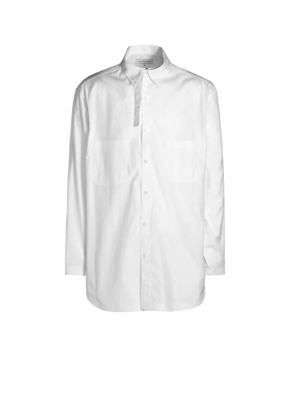 CHAIN STITCHING HEM FACING BLOUSE sold by Yohji Yamamoto