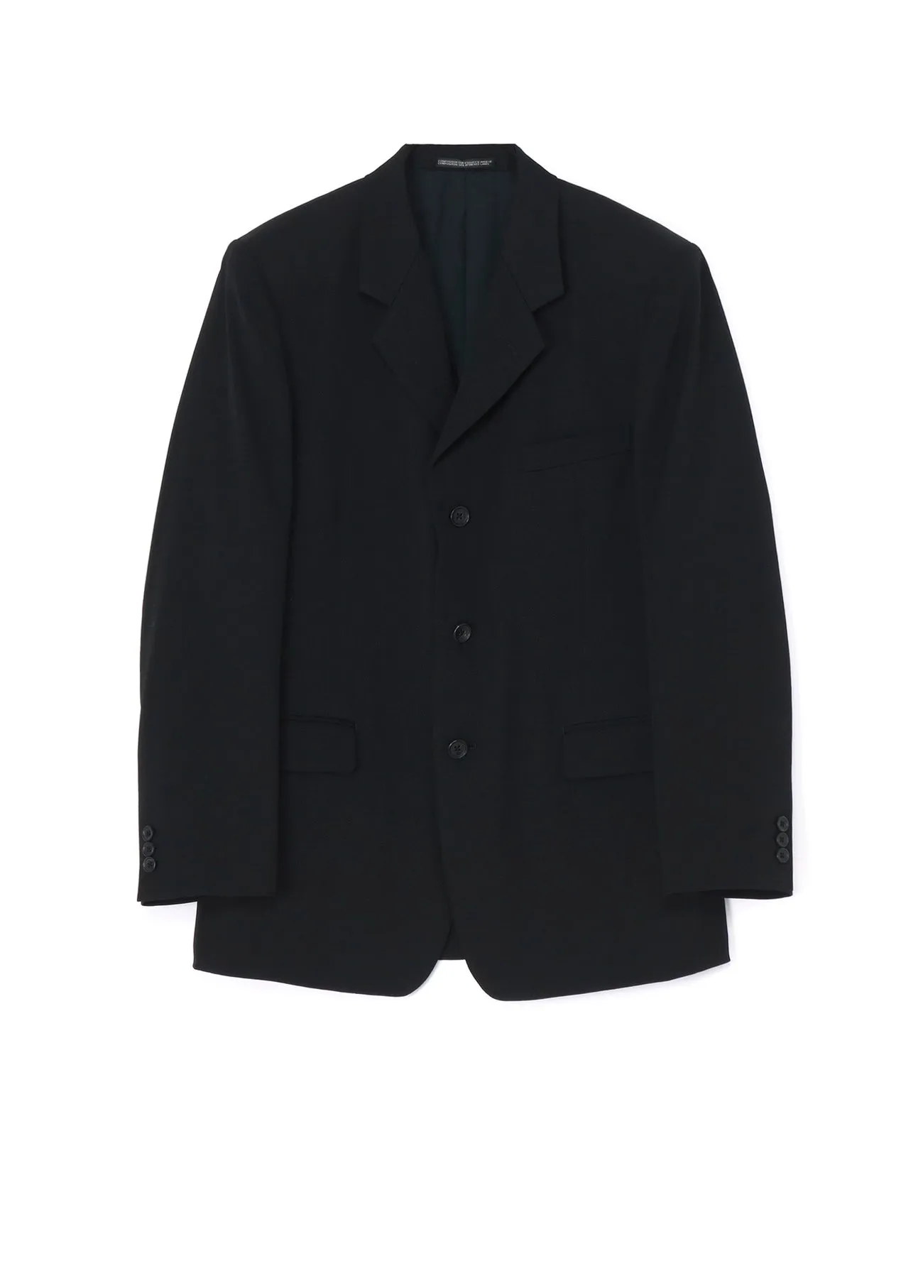 SUIT GABARDINE J-CDH 3BS JACKET sold by Yohji Yamamoto