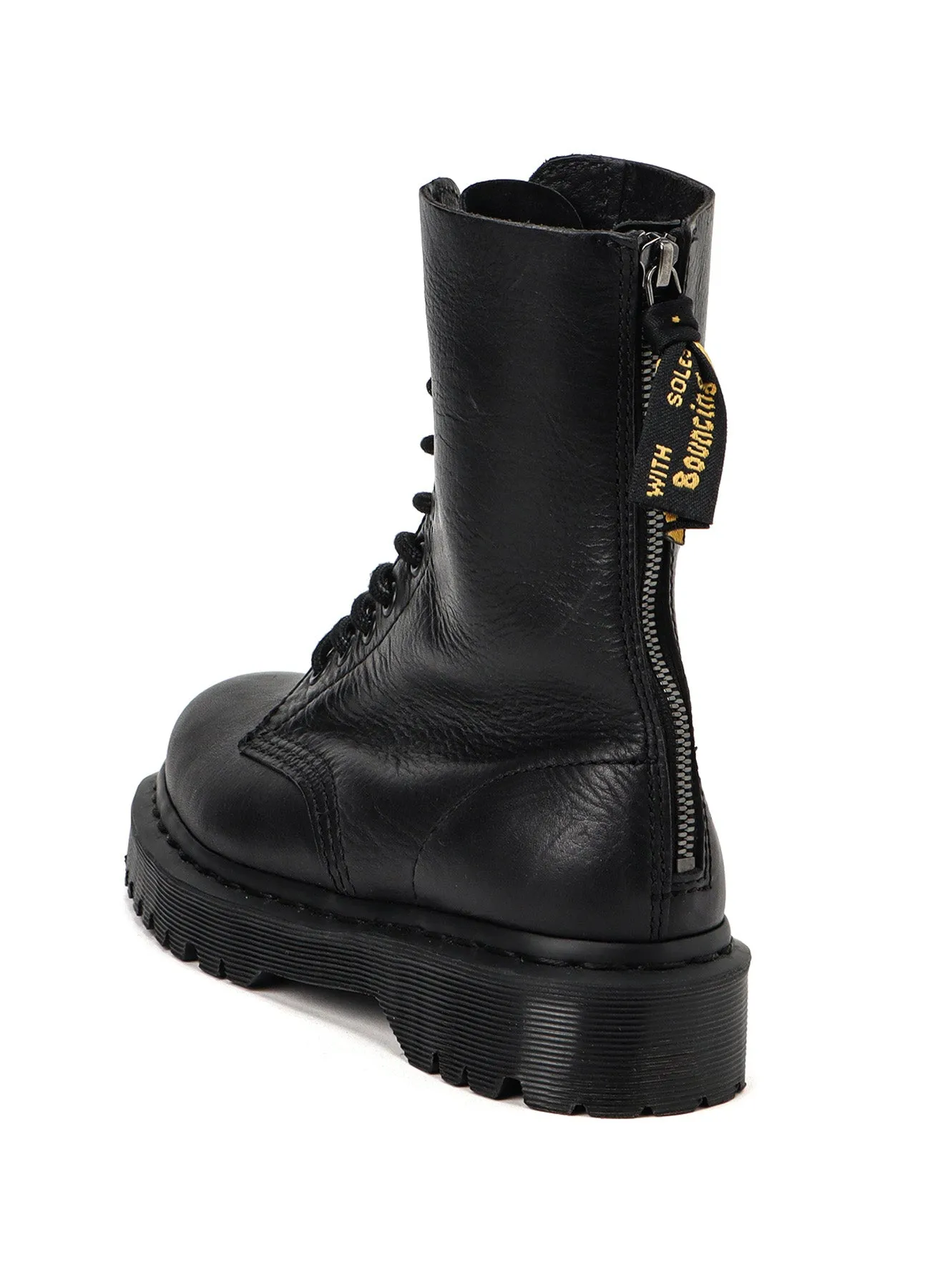 Y’s × Dr. Martens 10 EYE Y's BLACK CLASSIC CALF sold by Yohji Yamamoto product image thumbnail 4