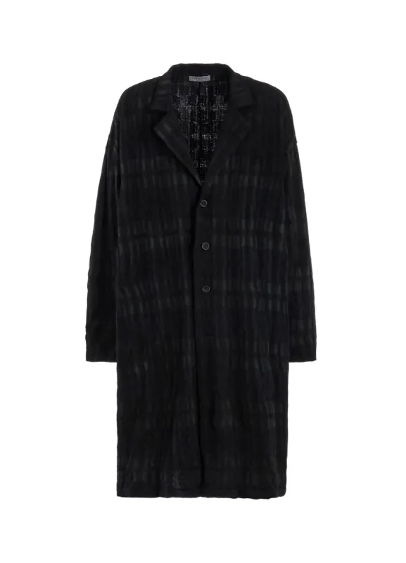 C/W PLAID 3BUTTONS COAT sold by Yohji Yamamoto