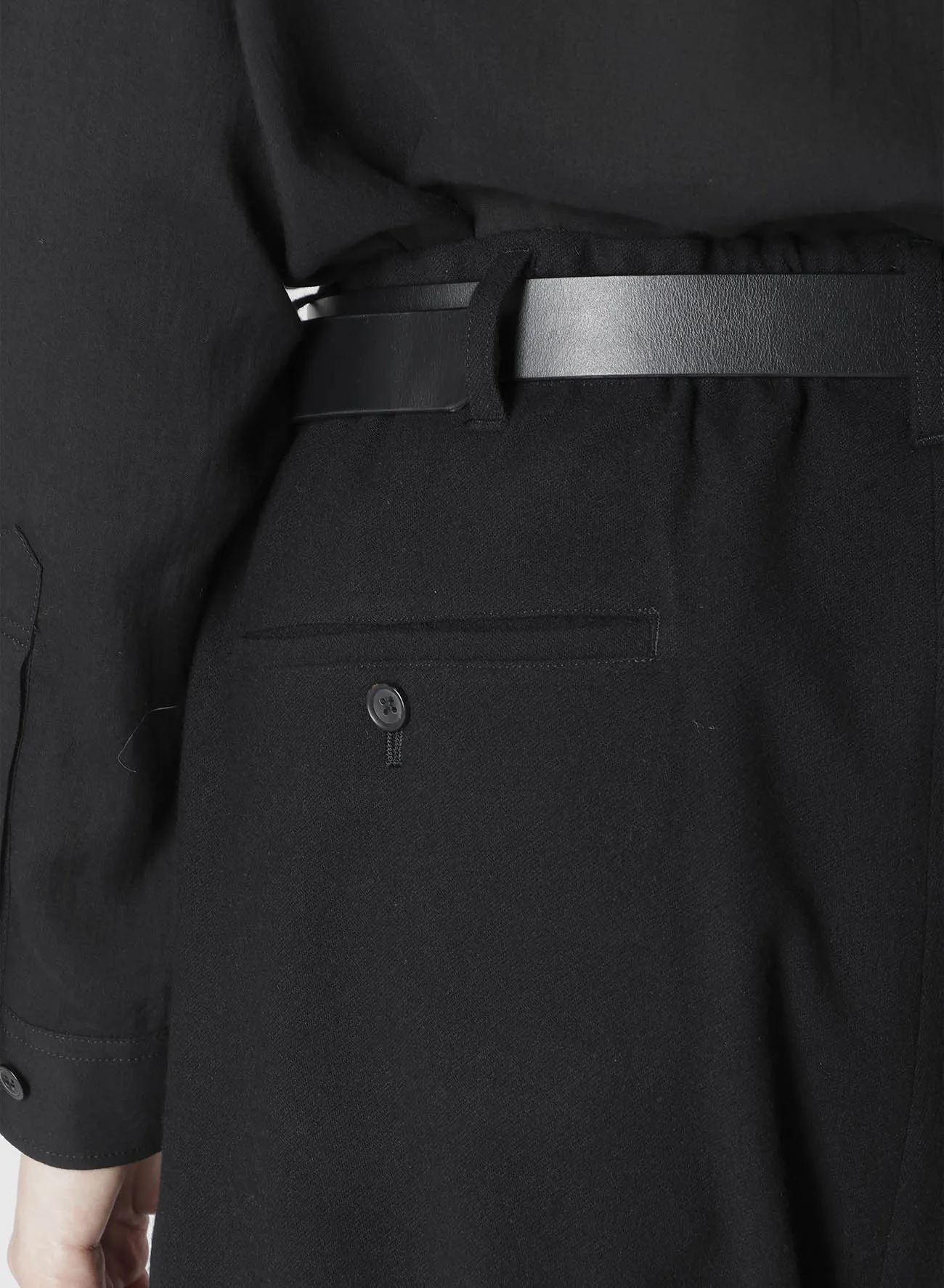 R-RIB PANTS sold by Yohji Yamamoto product image thumbnail 4