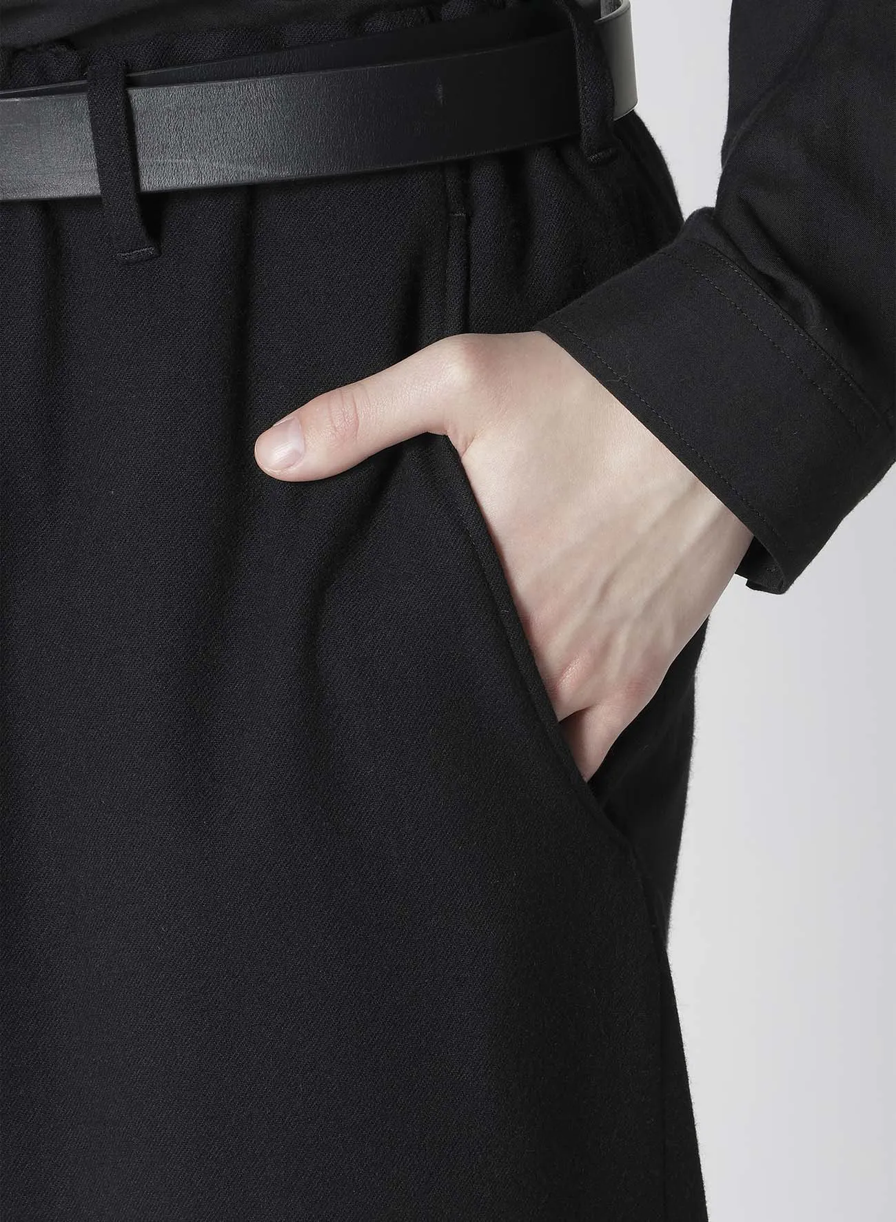 R-RIB PANTS sold by Yohji Yamamoto product image thumbnail 3